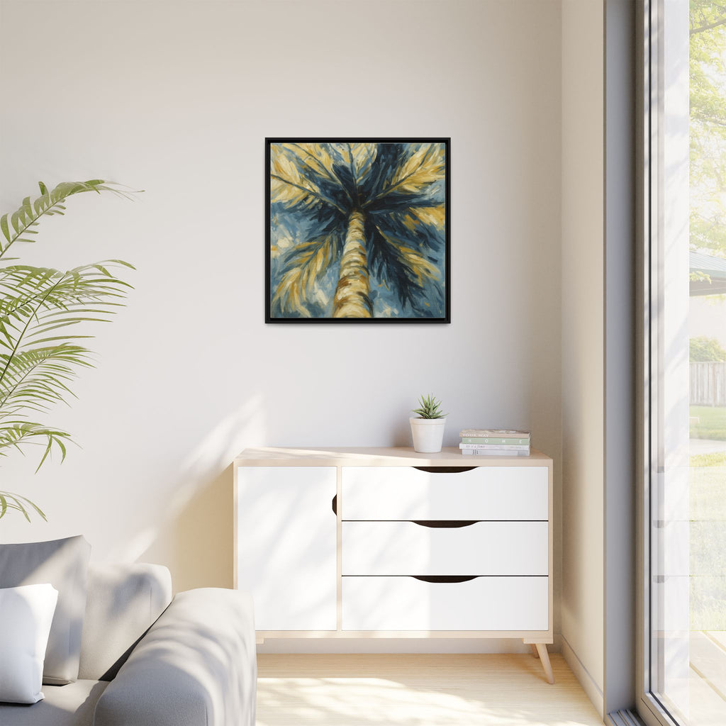 Blue Palm Tree