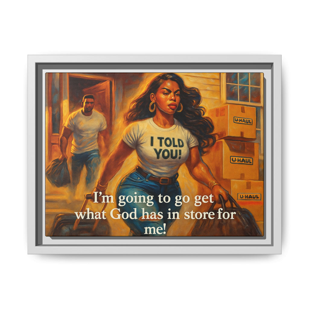 Inspirational Framed Canvas Art - Motivational Wall Decor, Home Office Wall Art, Gift for Her, Uplifting Quote Art, Positive Vibes [...]