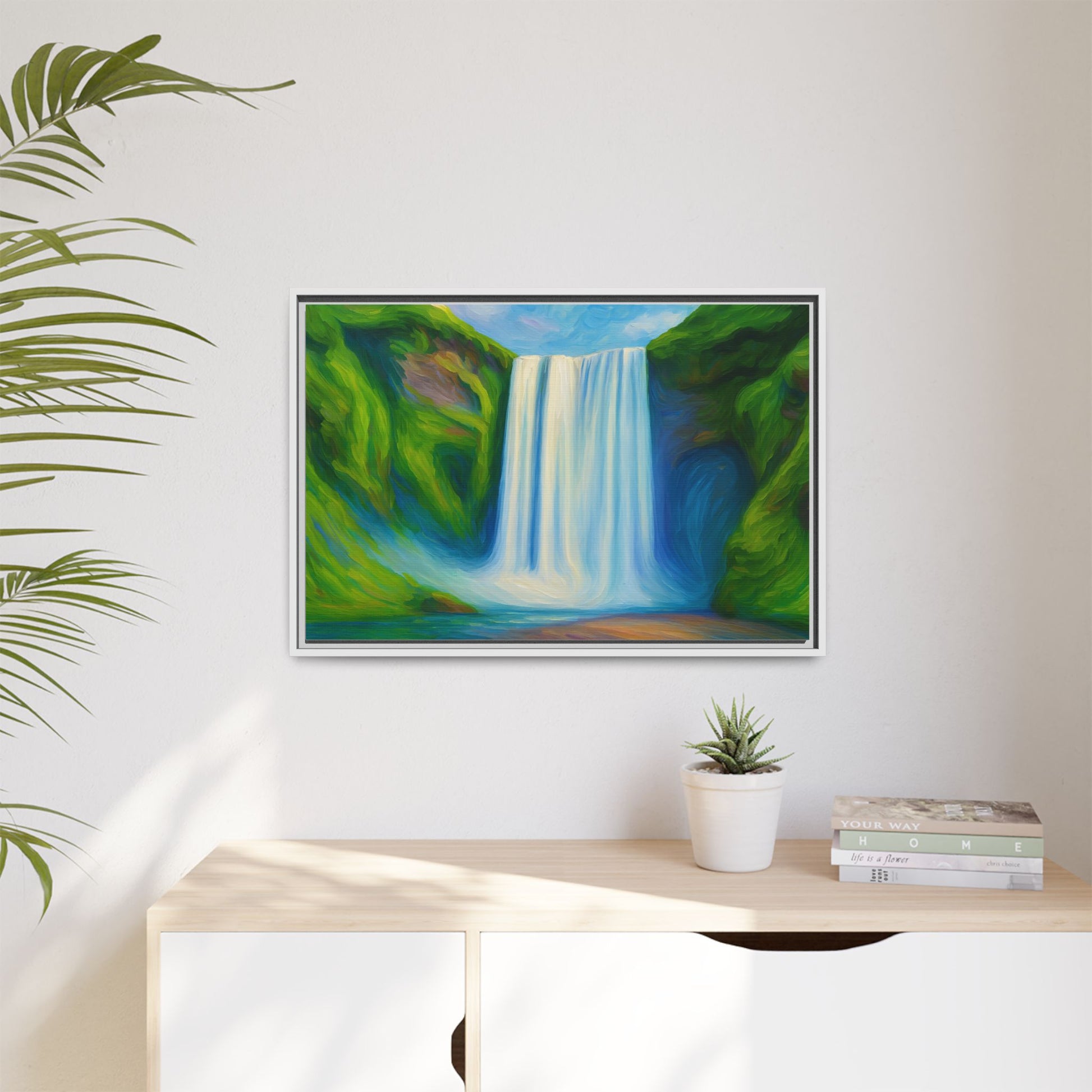 Serene Waterfall 1