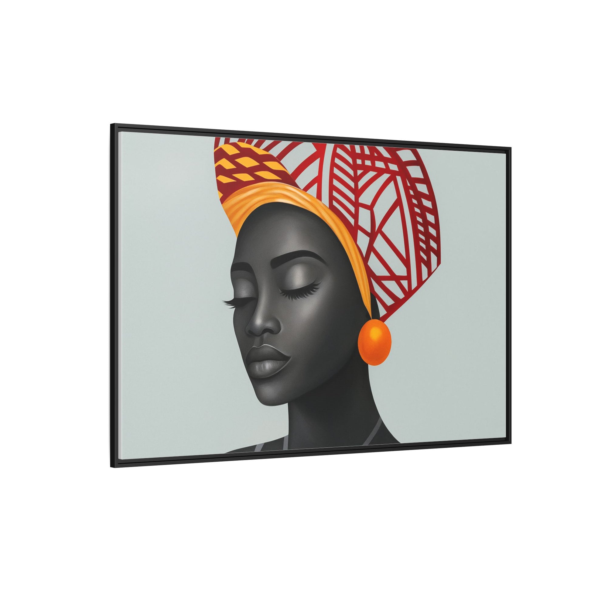 African Woman Humility