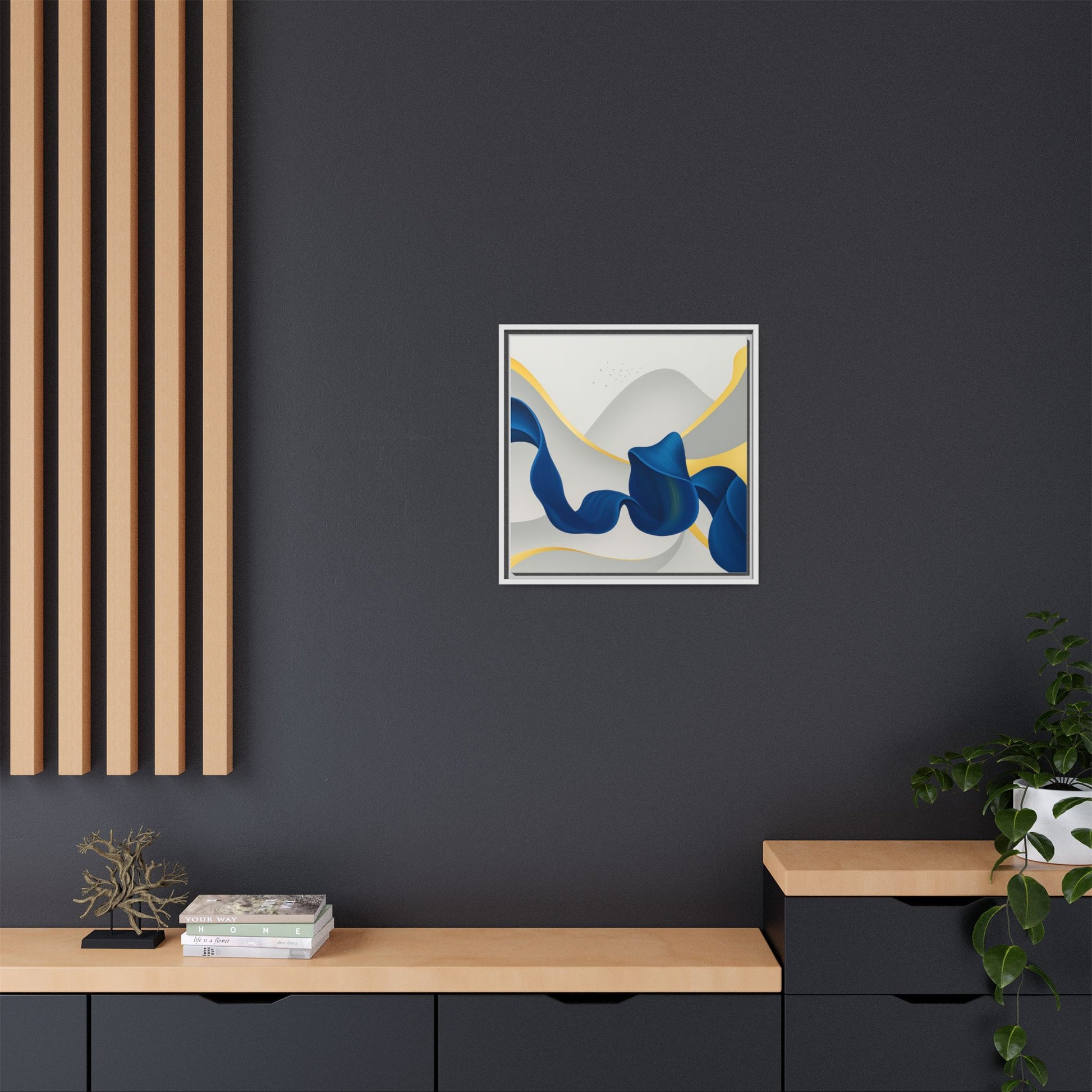 Stylish Blue Twist