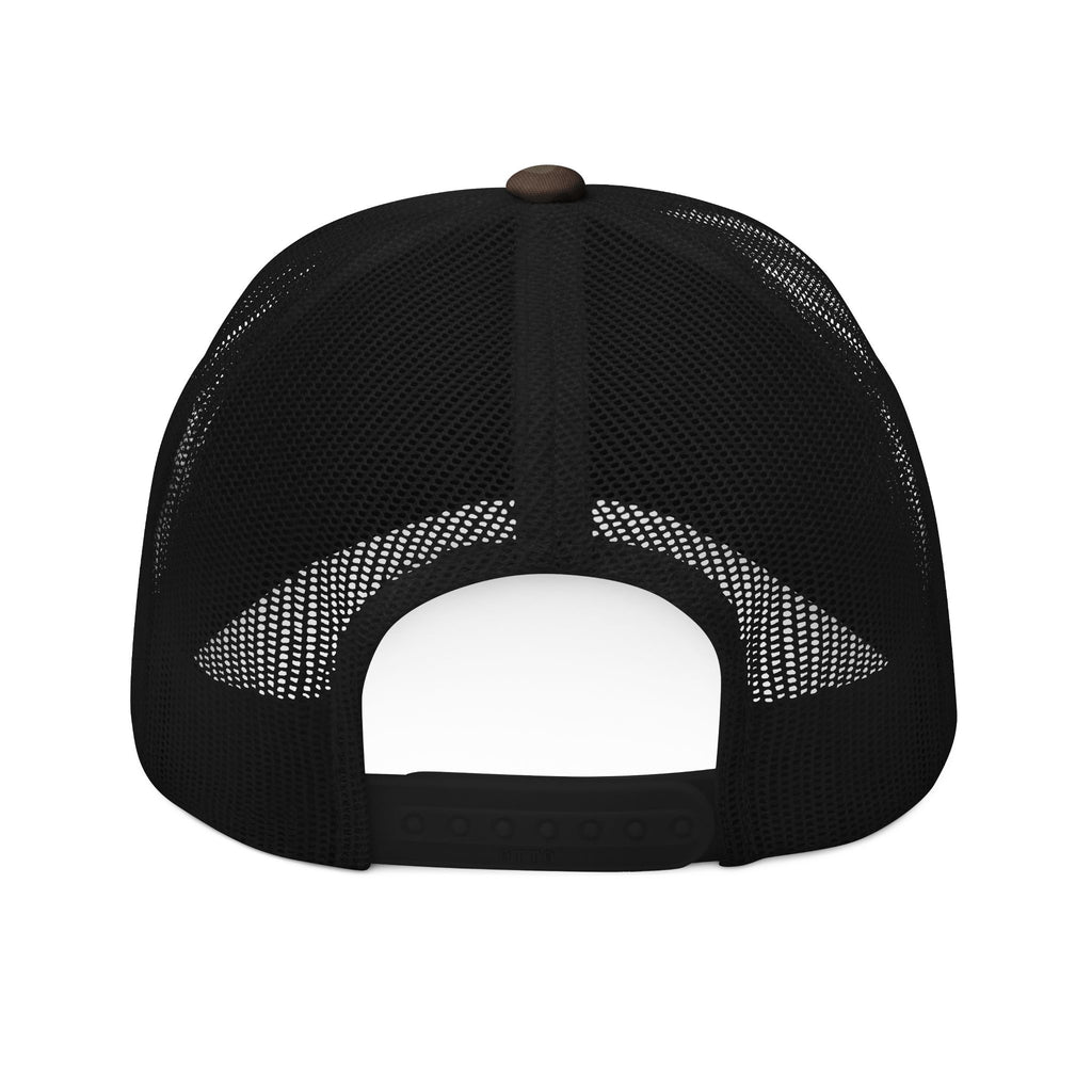 Tactically Dangerous Camo Trucker Hat — Embroidered Mesh Cap
