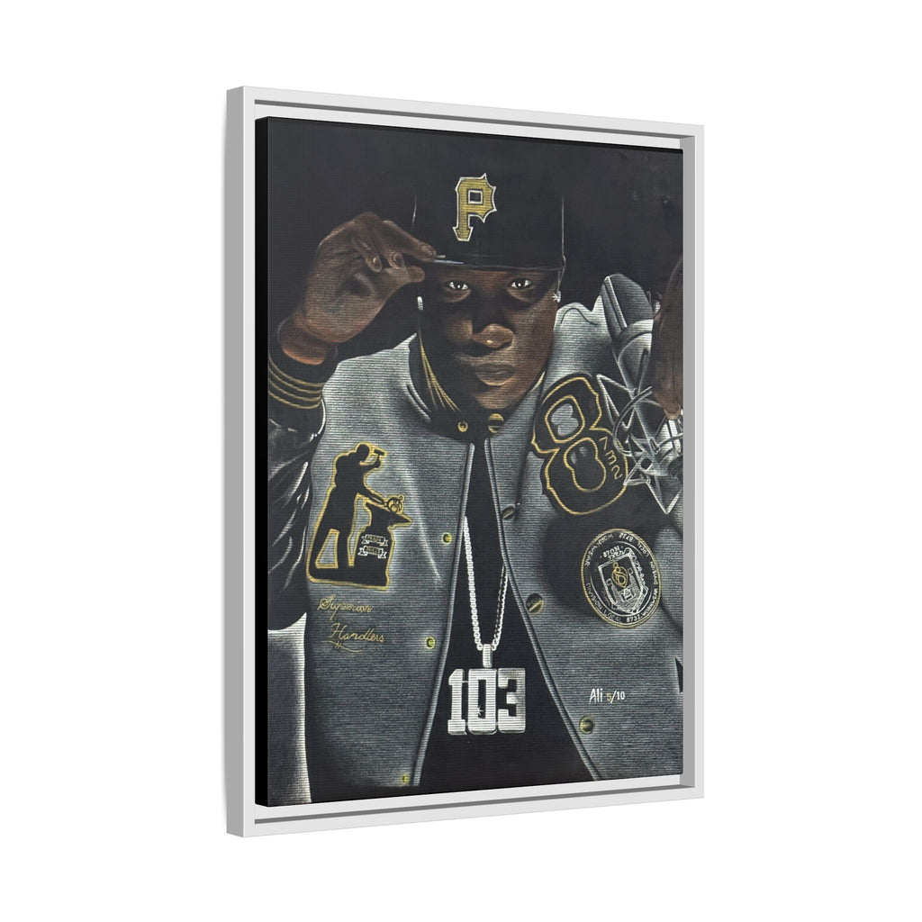 Canvas Looking in the Mirror Wall Art