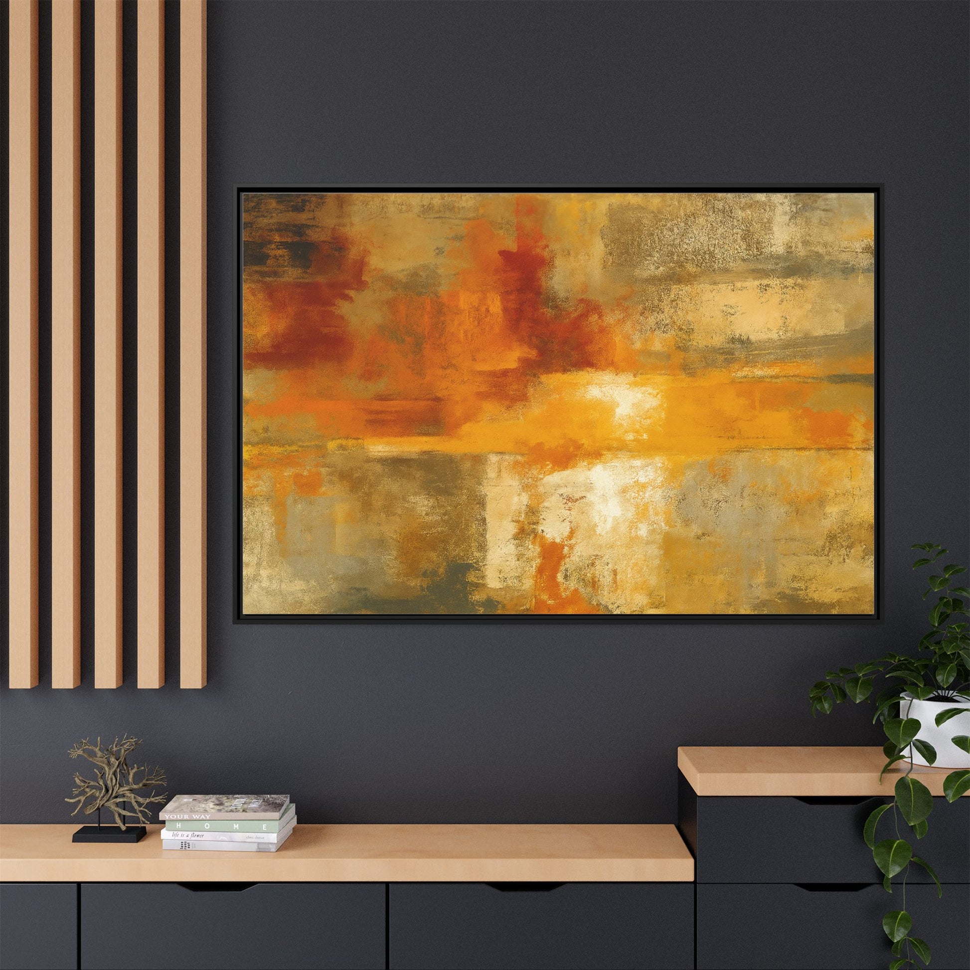 Radiant Golden Ember