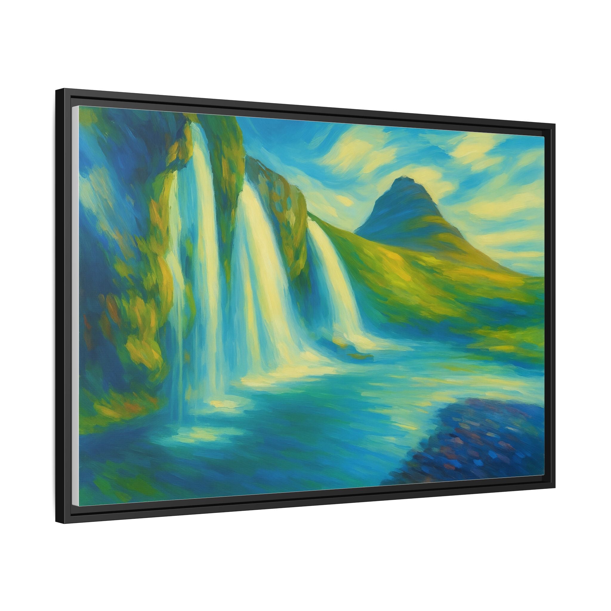 Waterfall Green Landscape