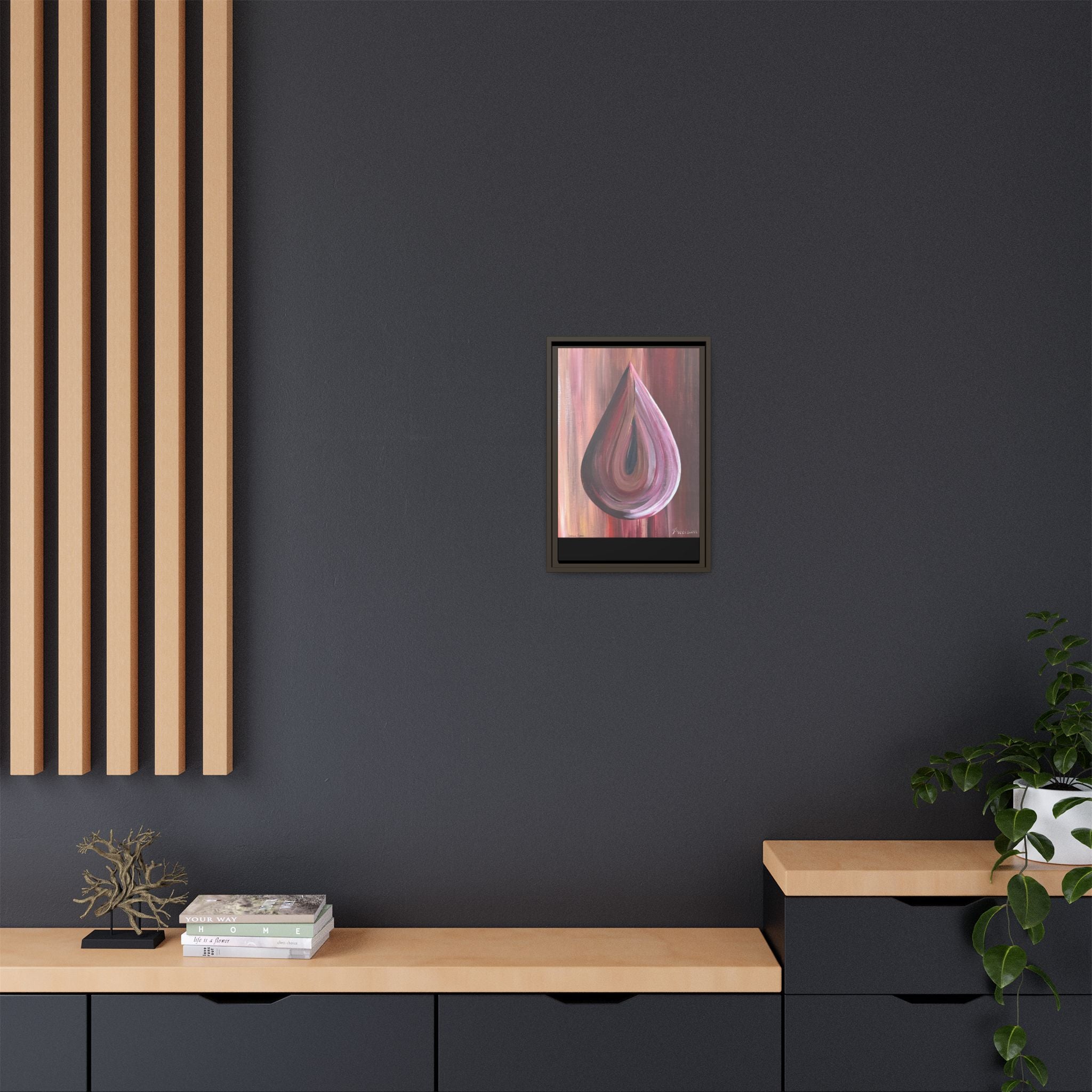 Canvas Art: Purple Rain