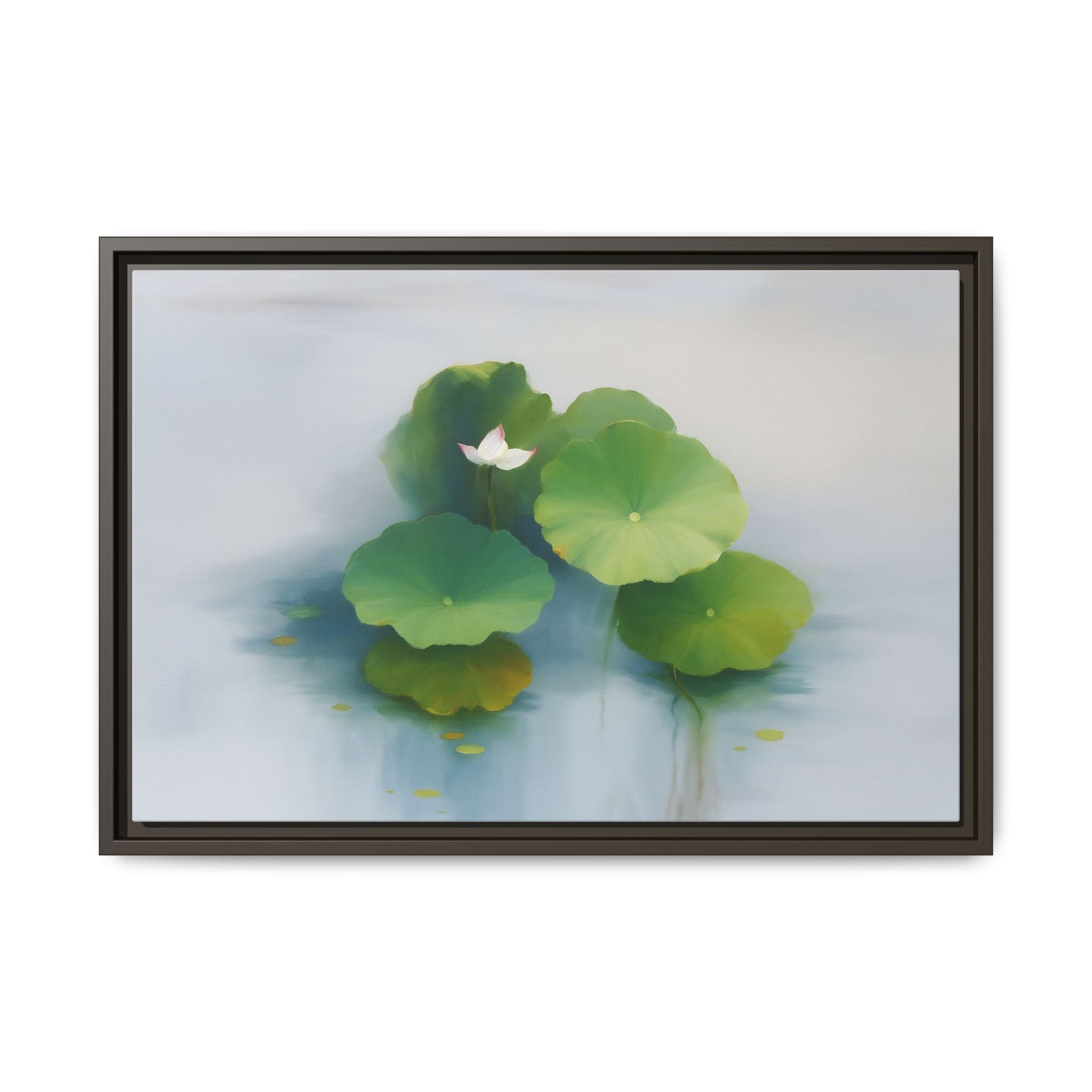 Serene Green Lotus
