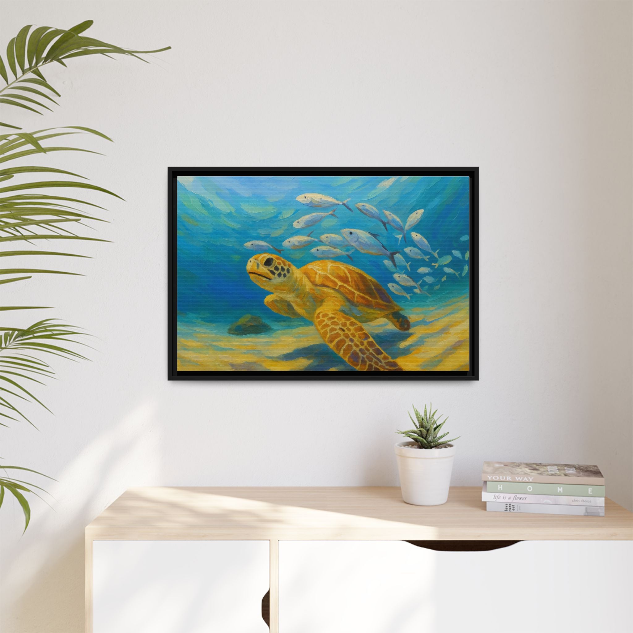 Underwater Sea Turtle life