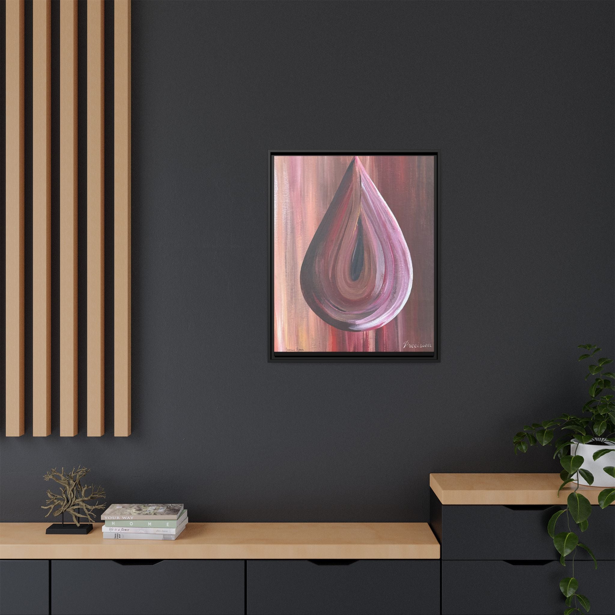 Canvas Art: Purple Rain