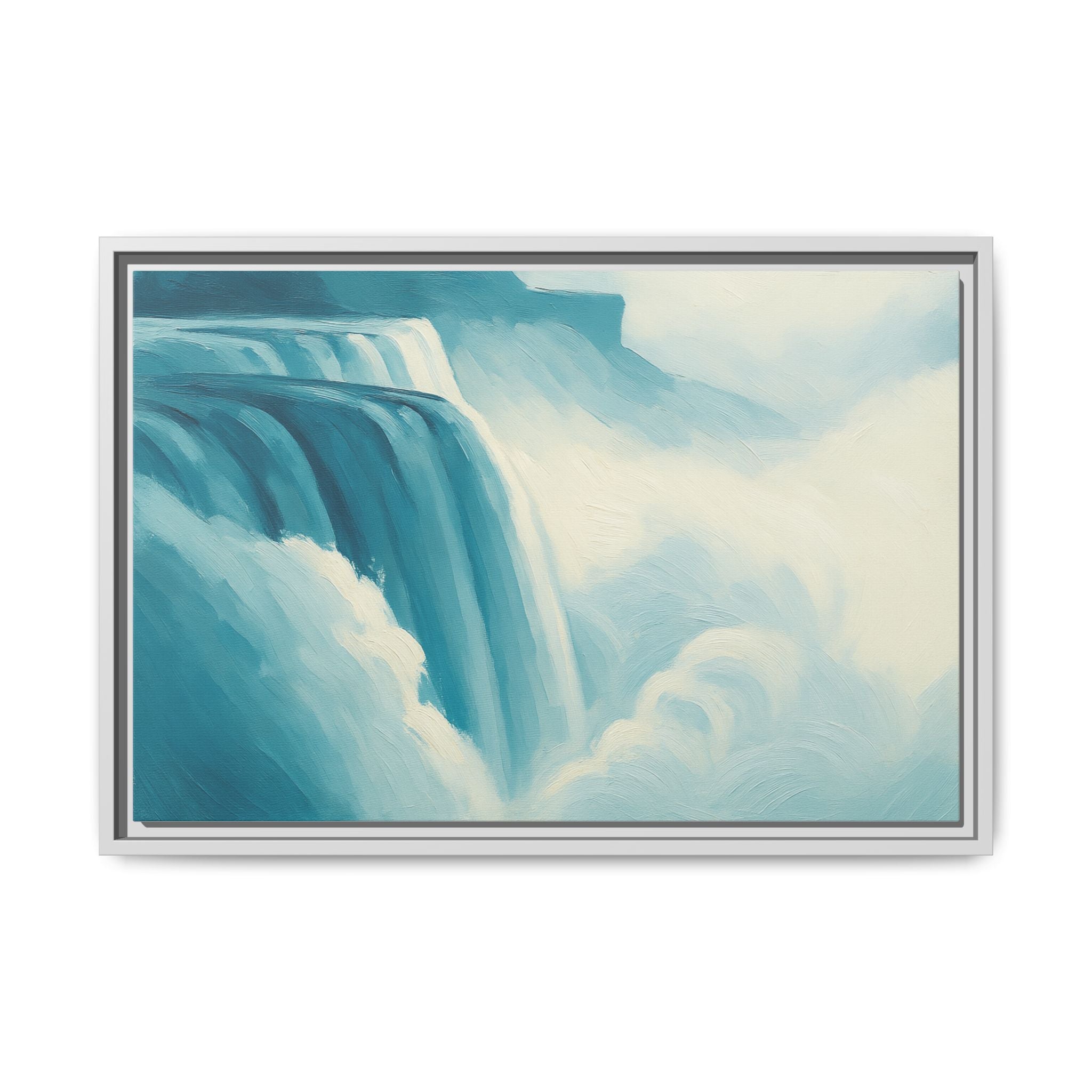 Blue Beautiful Waterfall