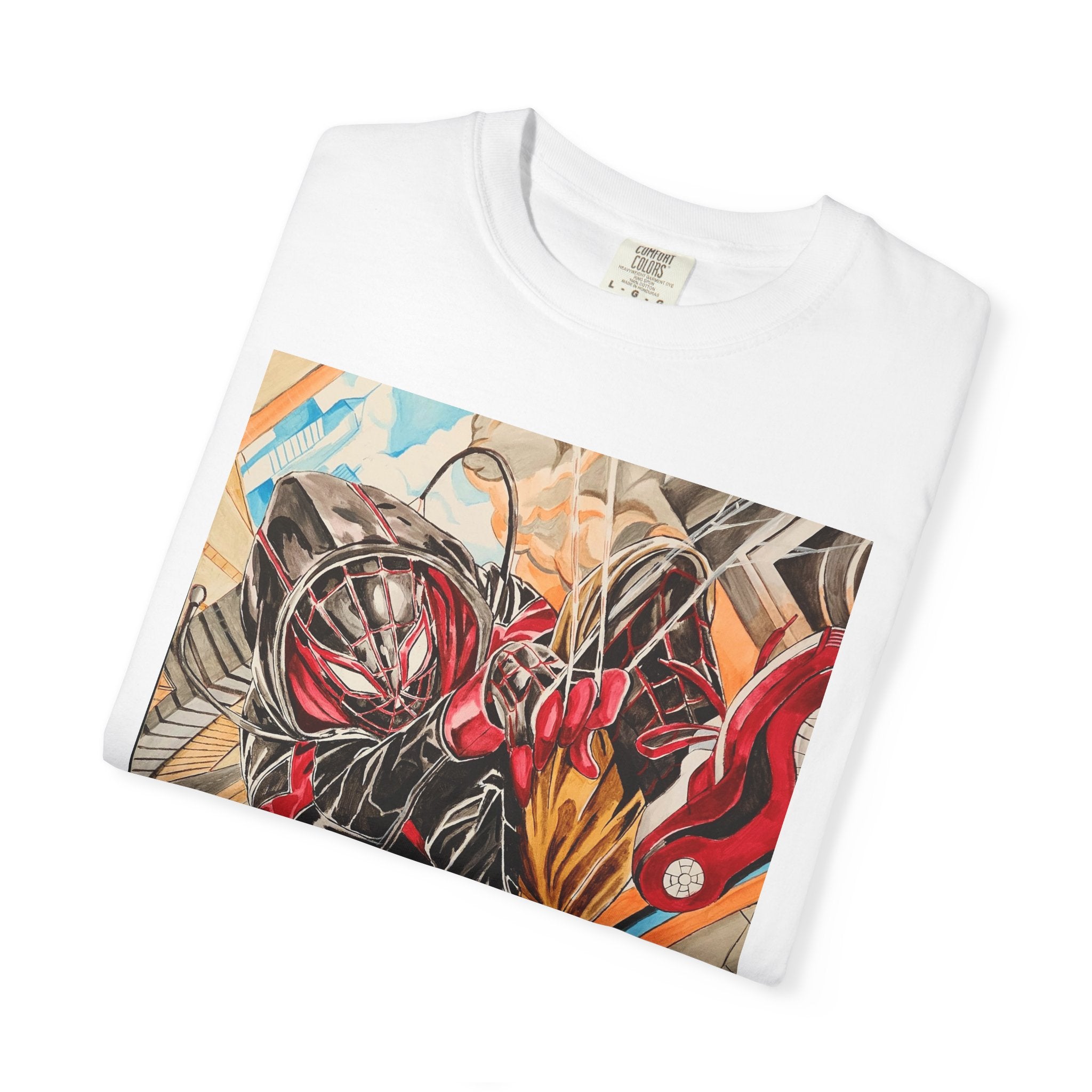 Comic Hero Miles Morales TEE: SM