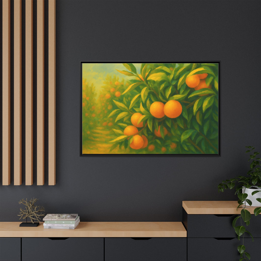 Orange Orchard Field