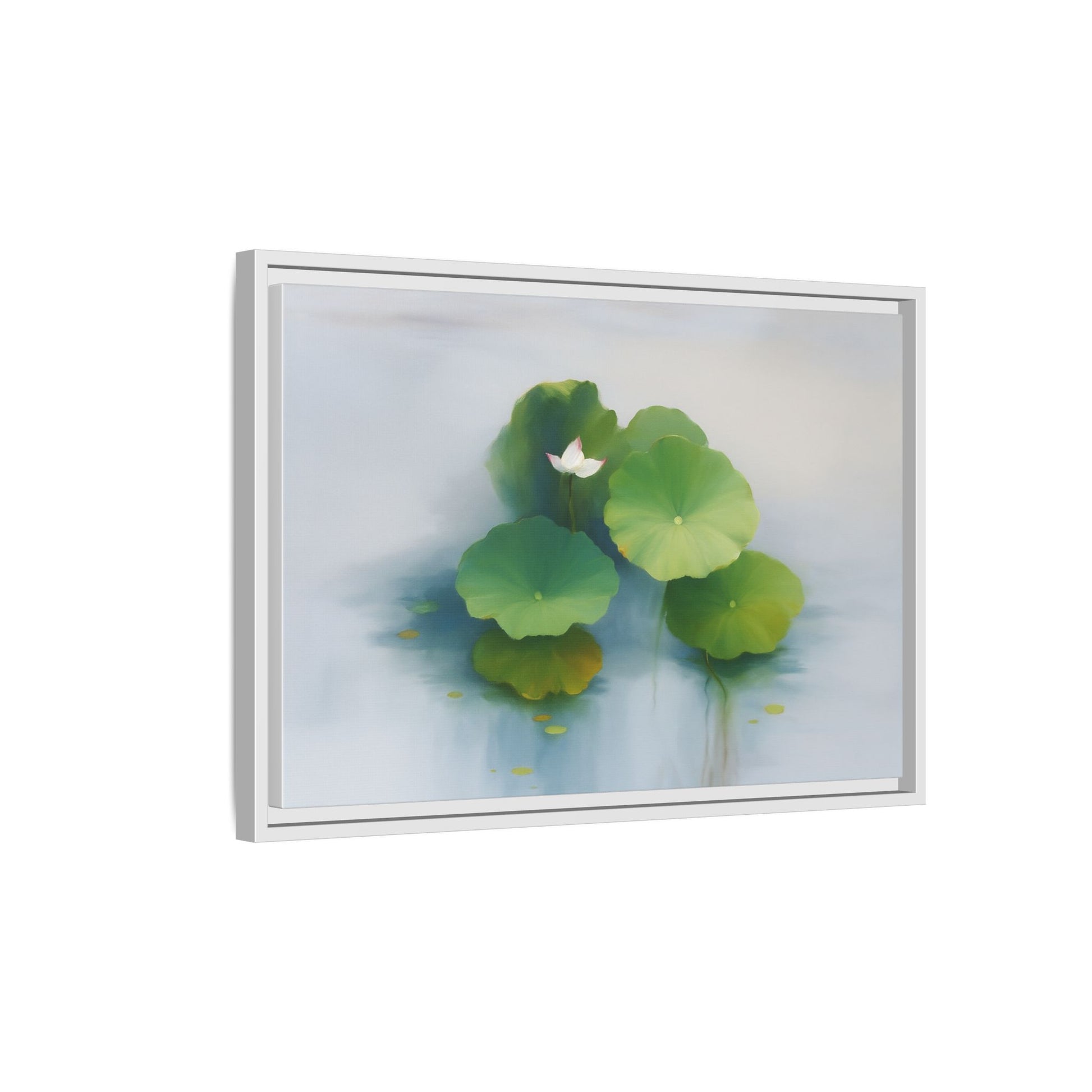 Serene Green Lotus