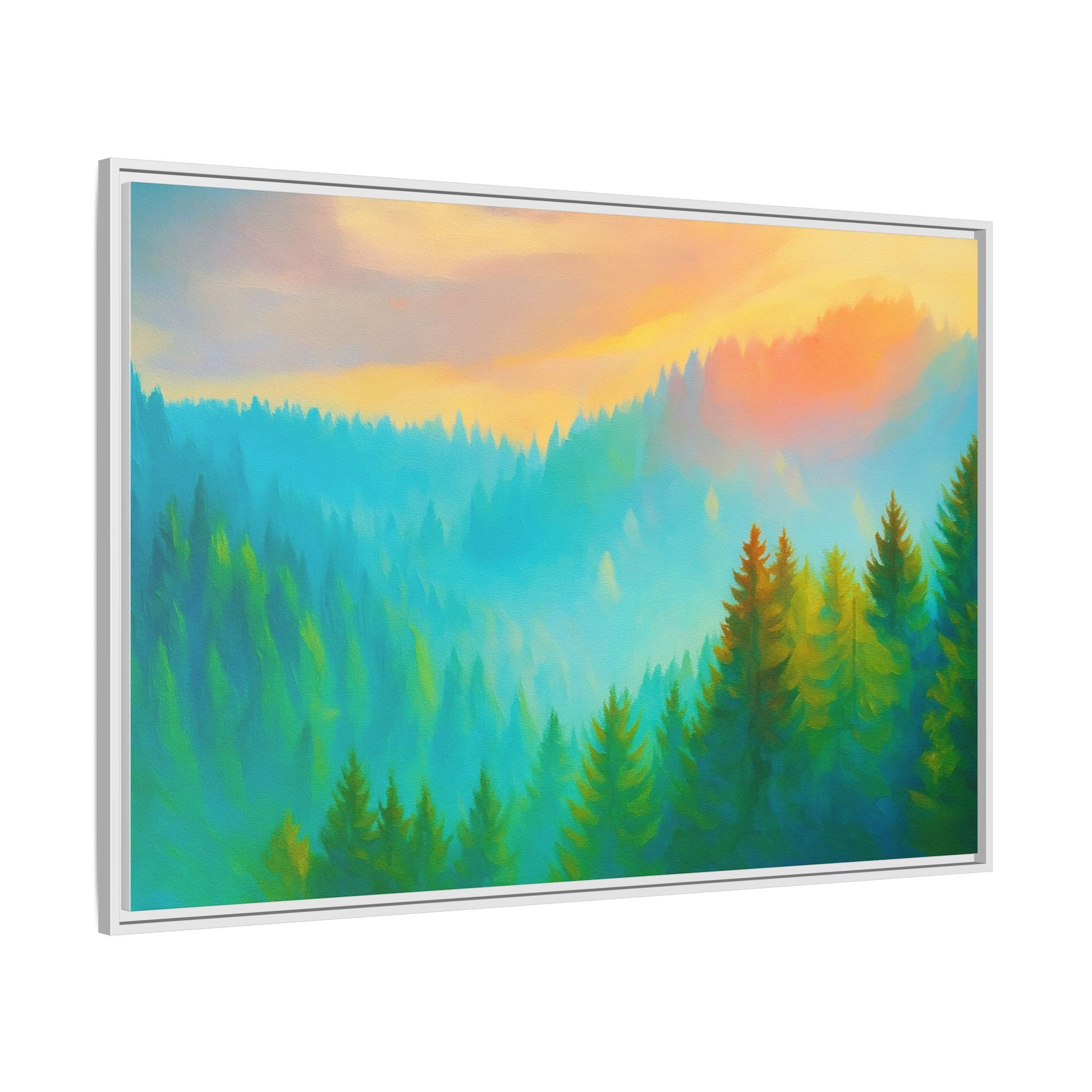 Serene Sun Forest Nature