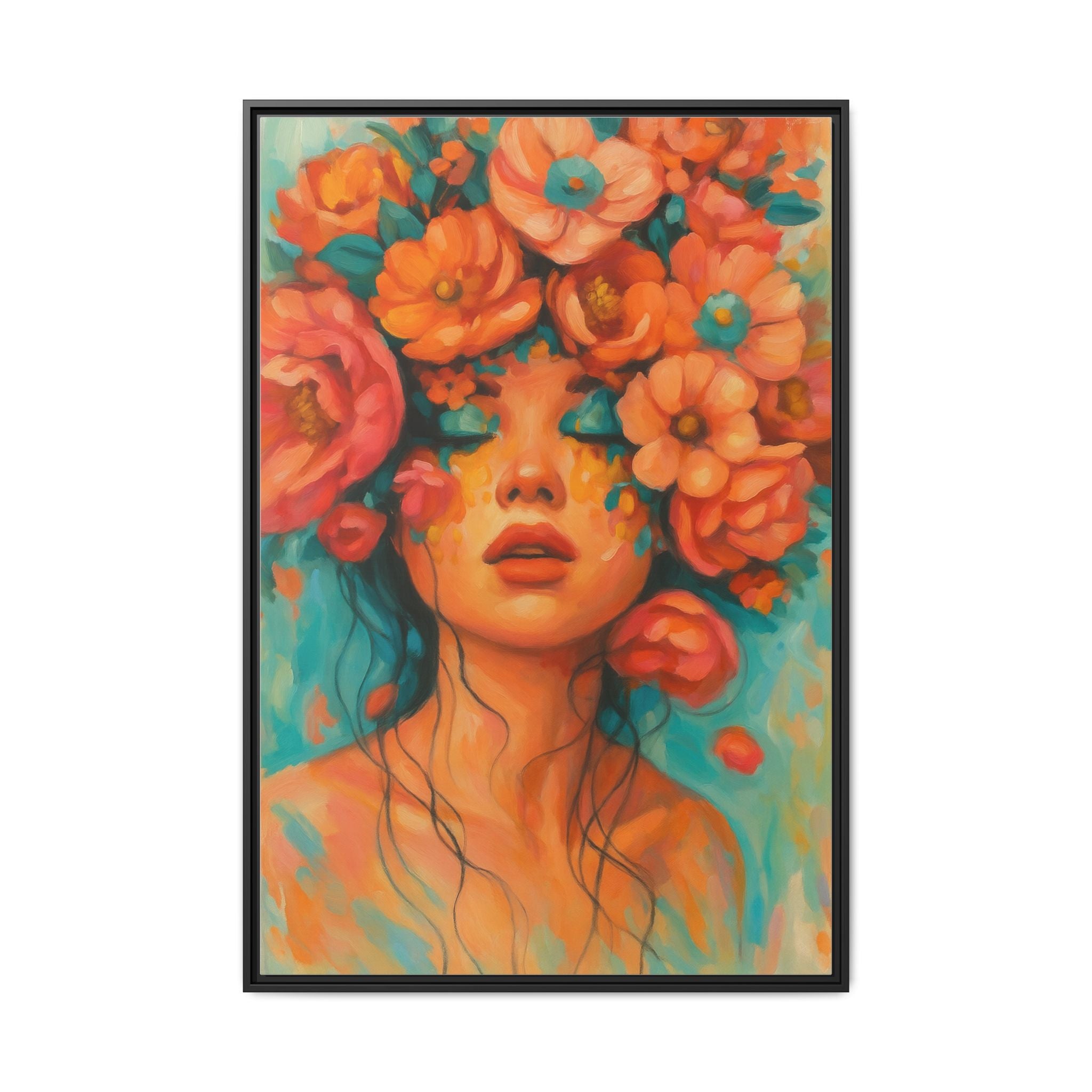 Floral Hair Pink Flowers