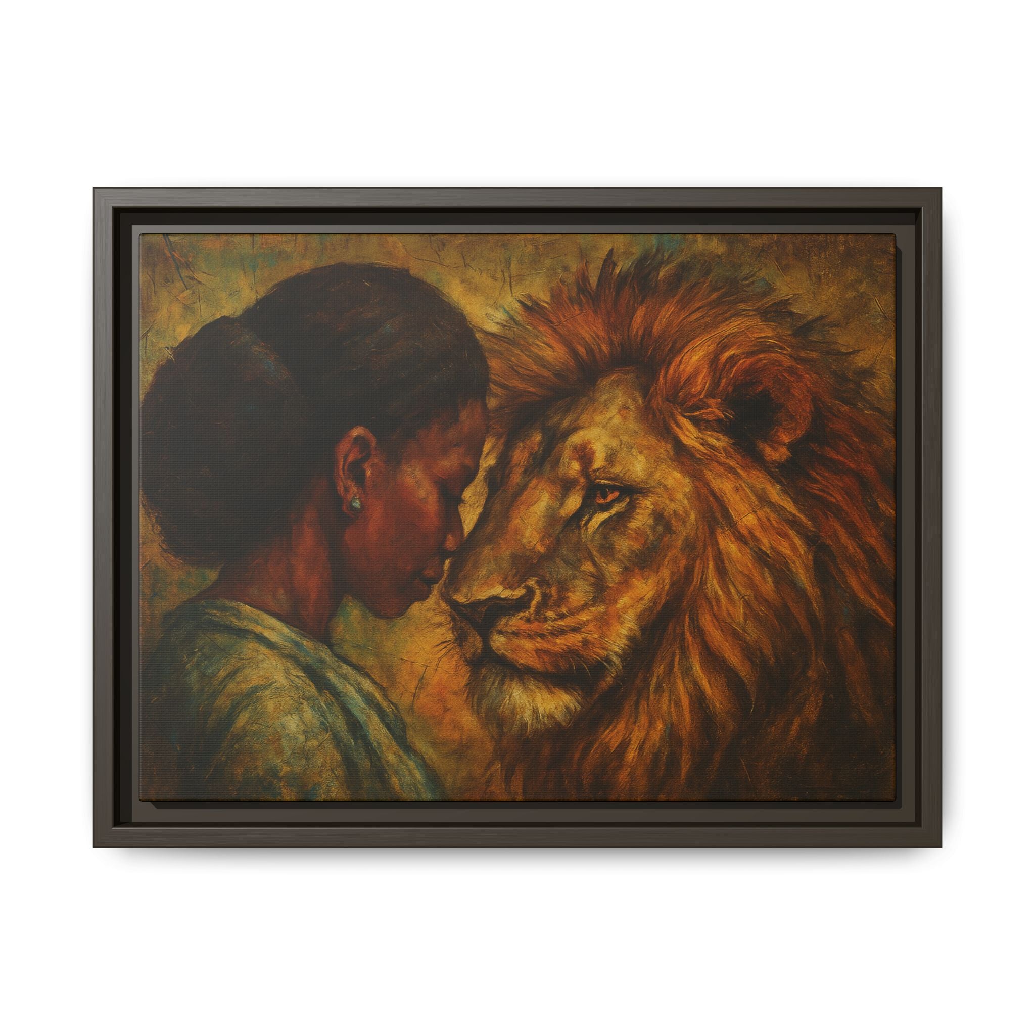 Lion and Woman