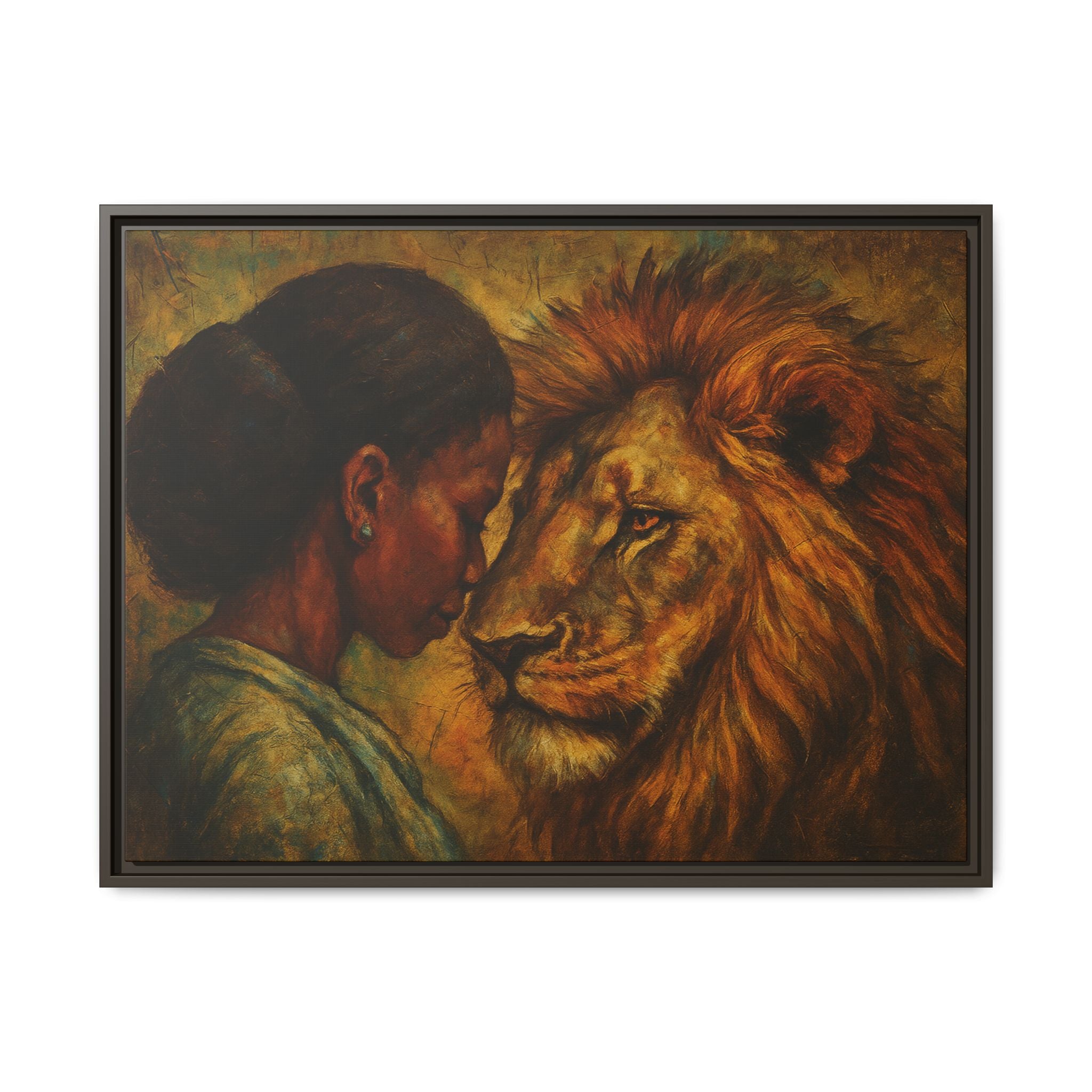 Lion and Woman