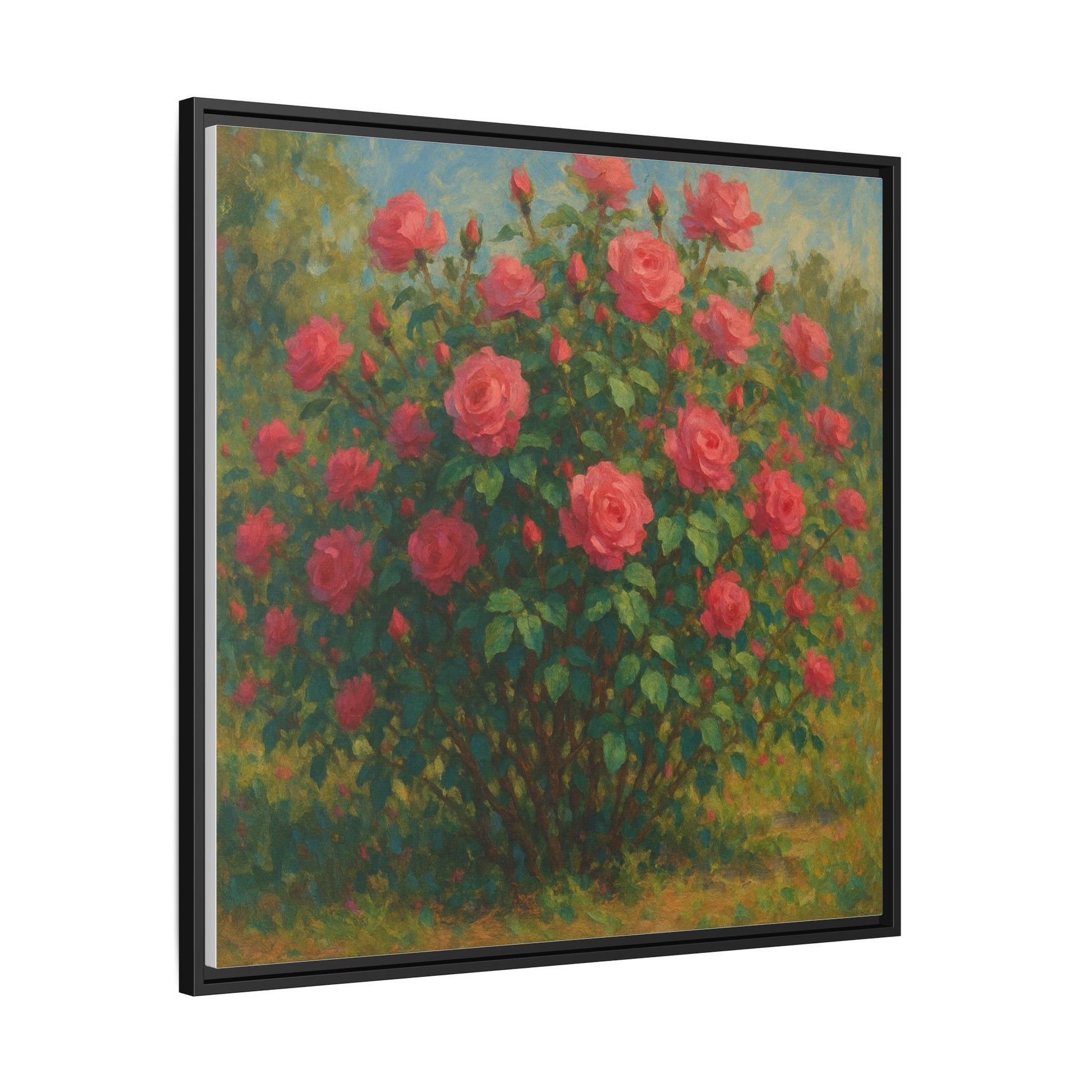 Pink Rose Bush