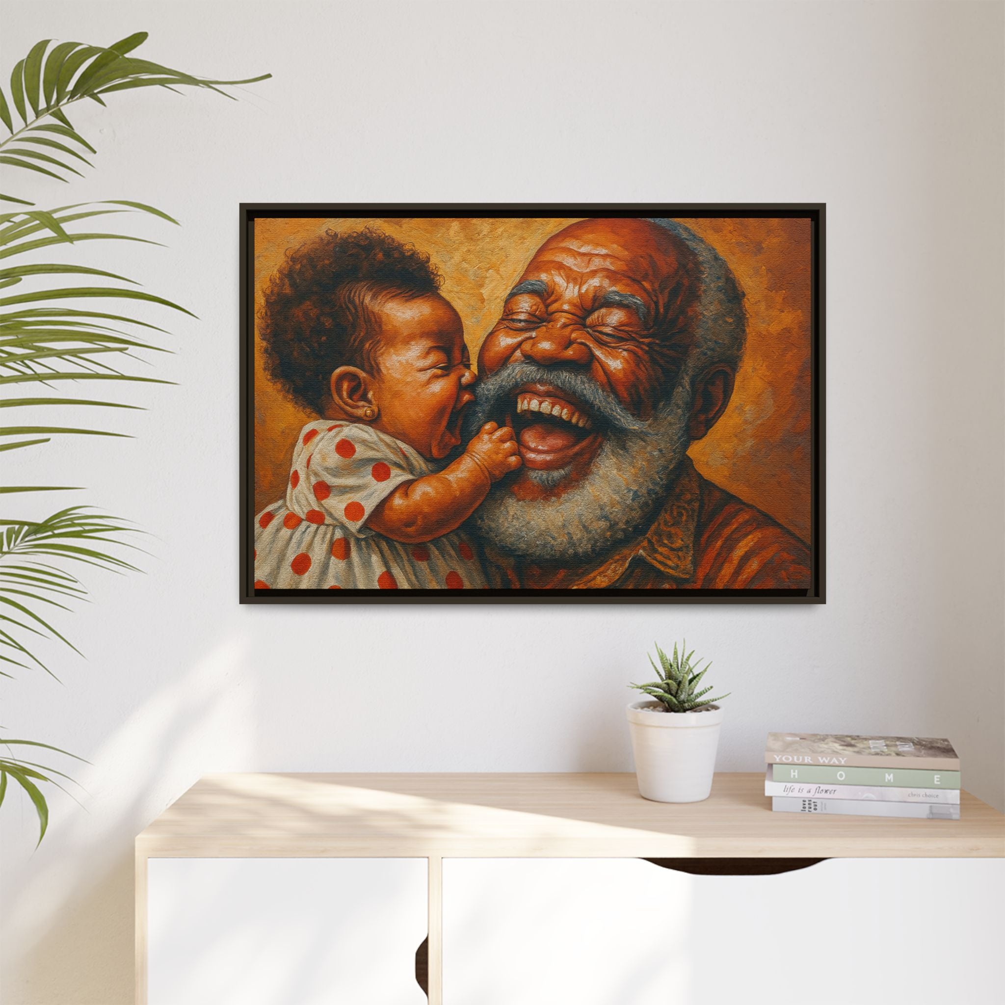 Grand Pa and Baby Girl