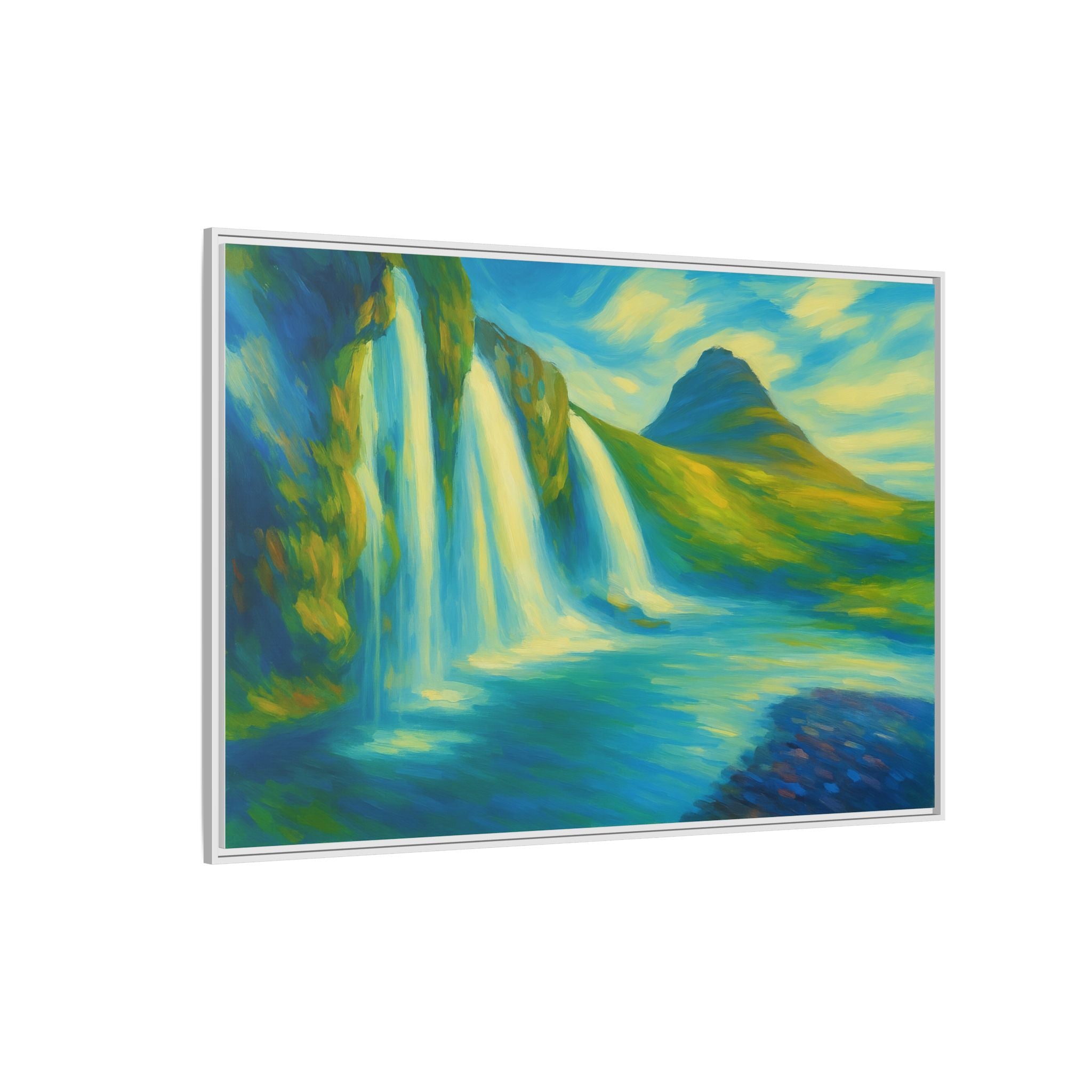 Waterfall Green Landscape