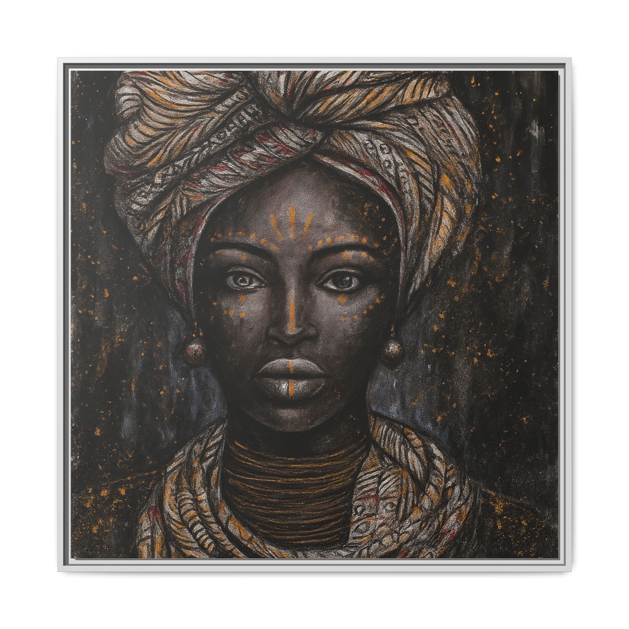 Artistic African Lady