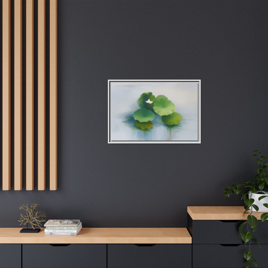 Serene Green Lotus