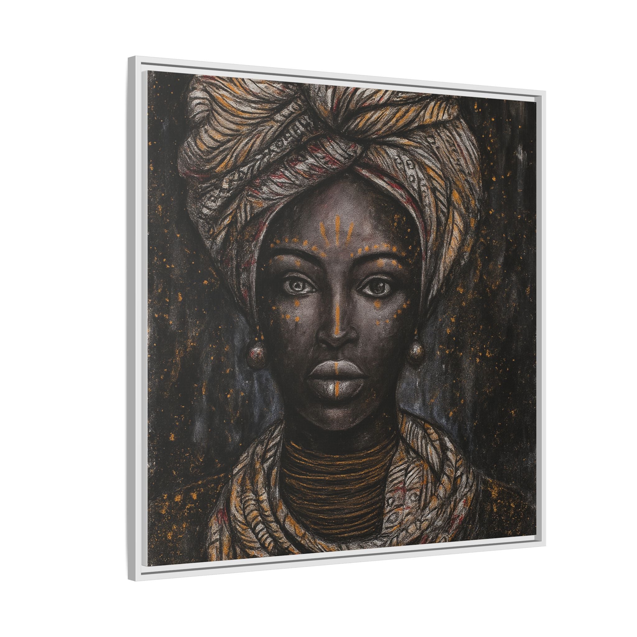 Artistic African Lady