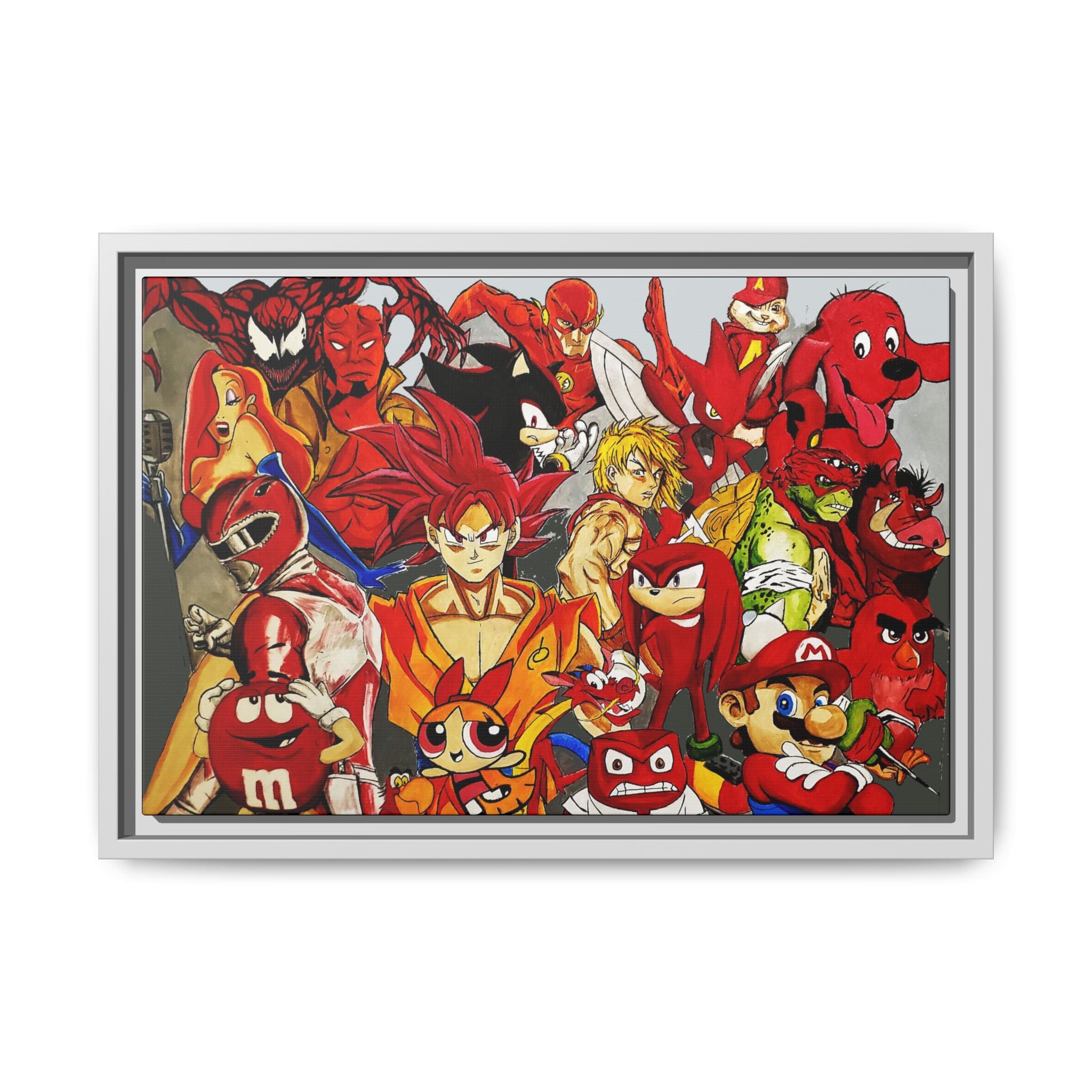 Red Childhood Characters