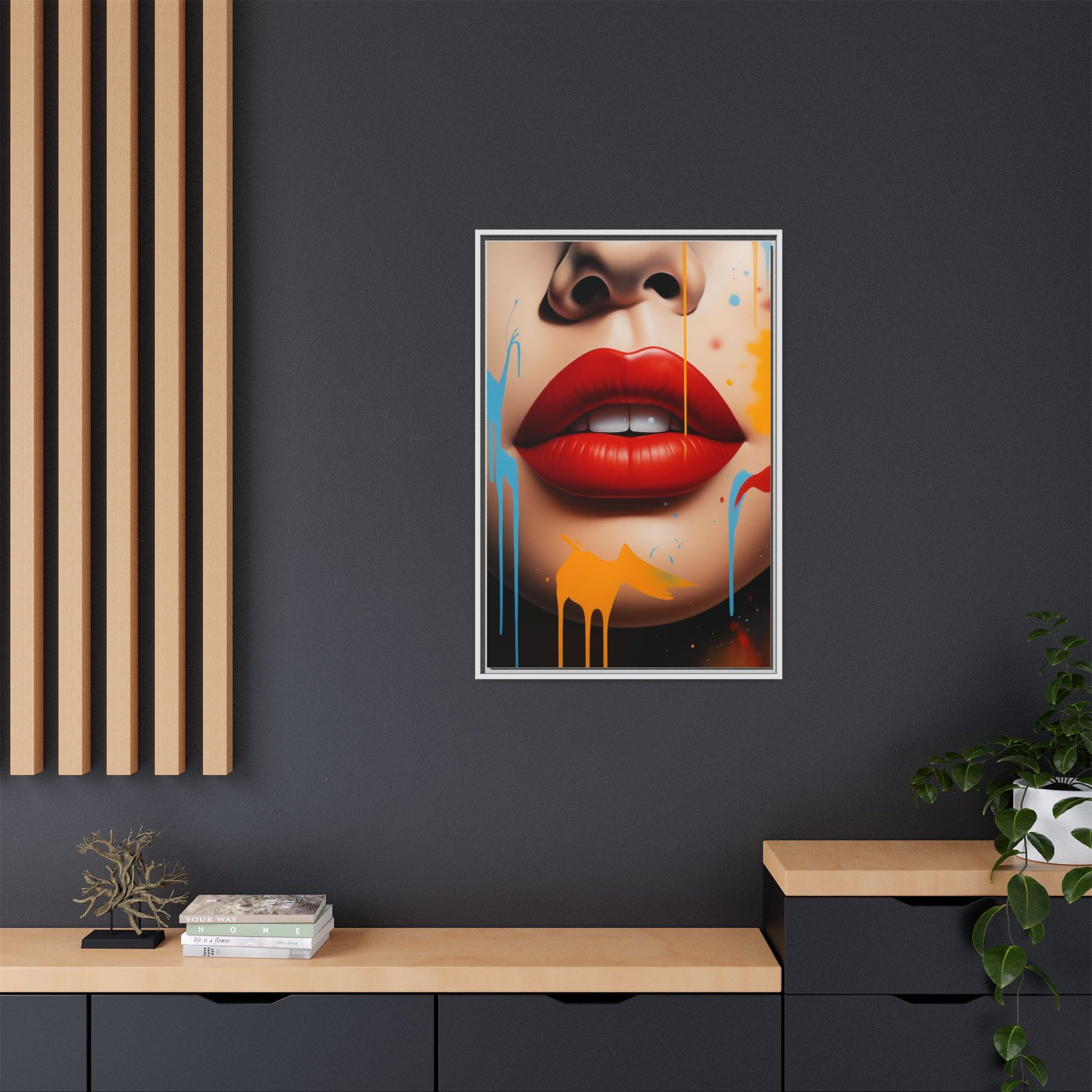 Color Drip Lips