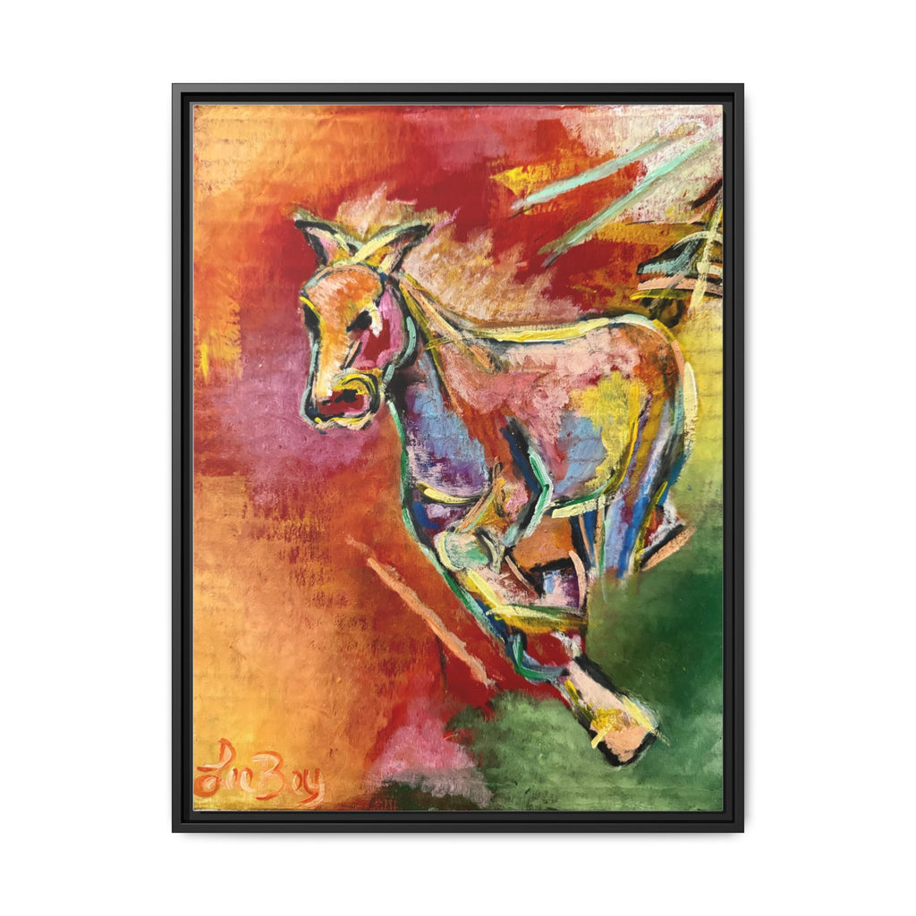 Horse Equine Color Burst