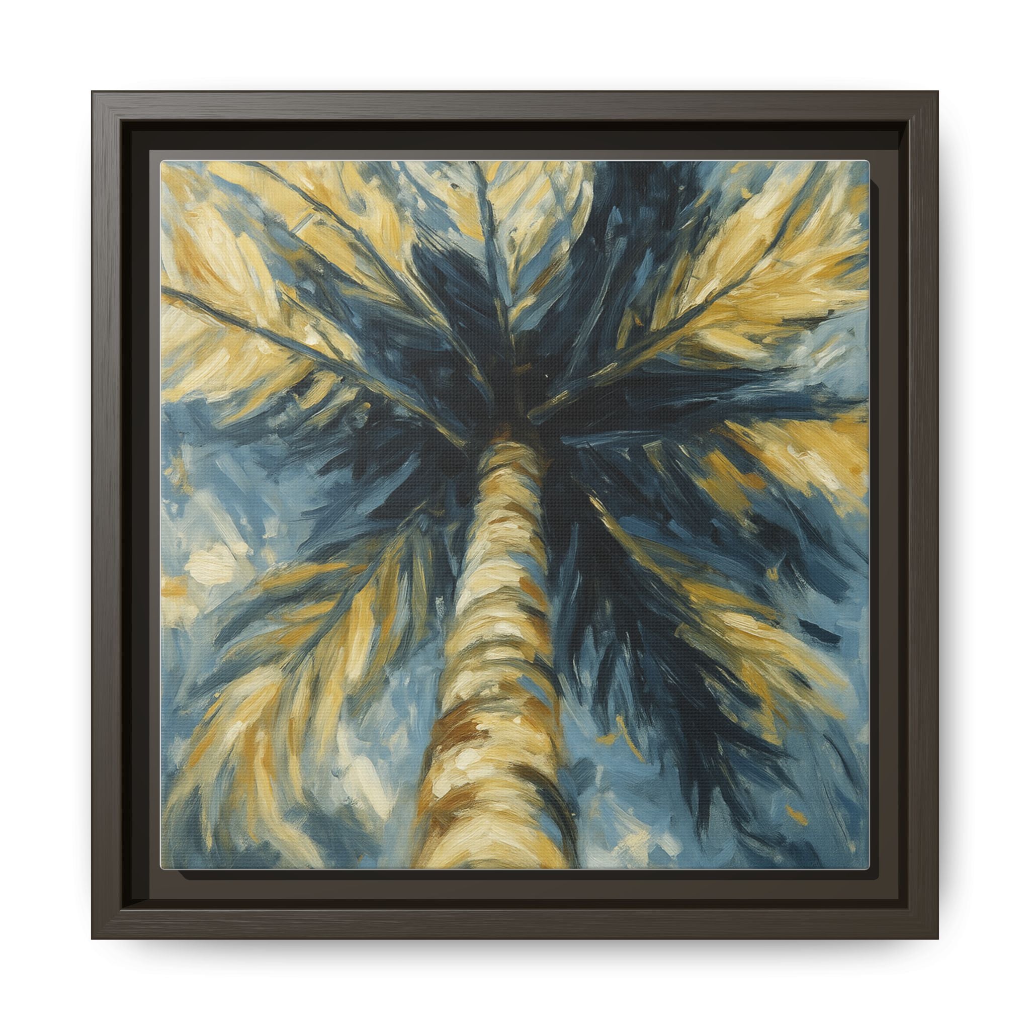 Blue Palm Tree