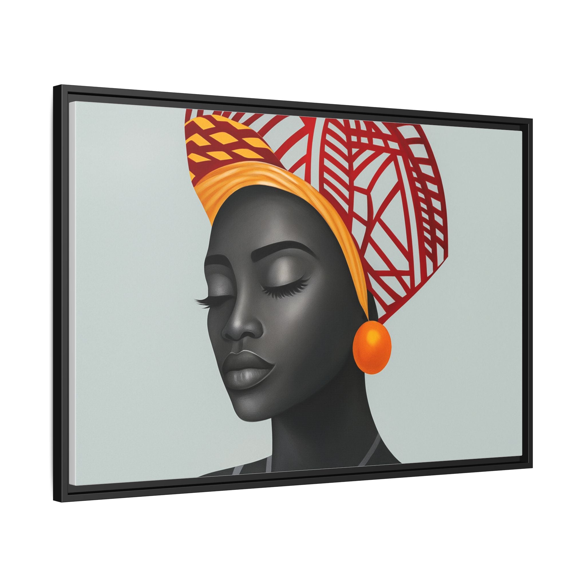 African Woman Humility