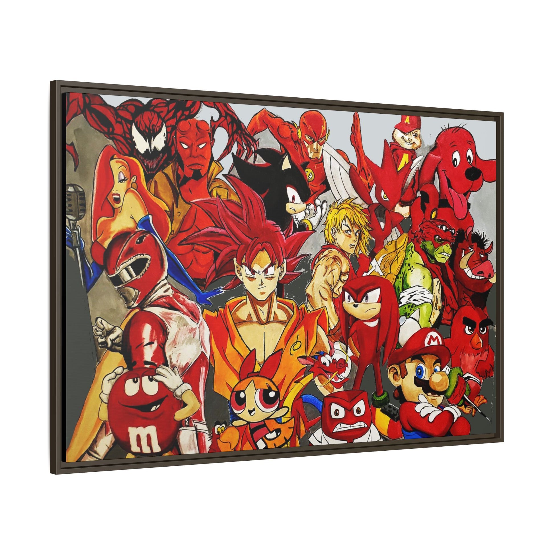 Red Childhood Characters