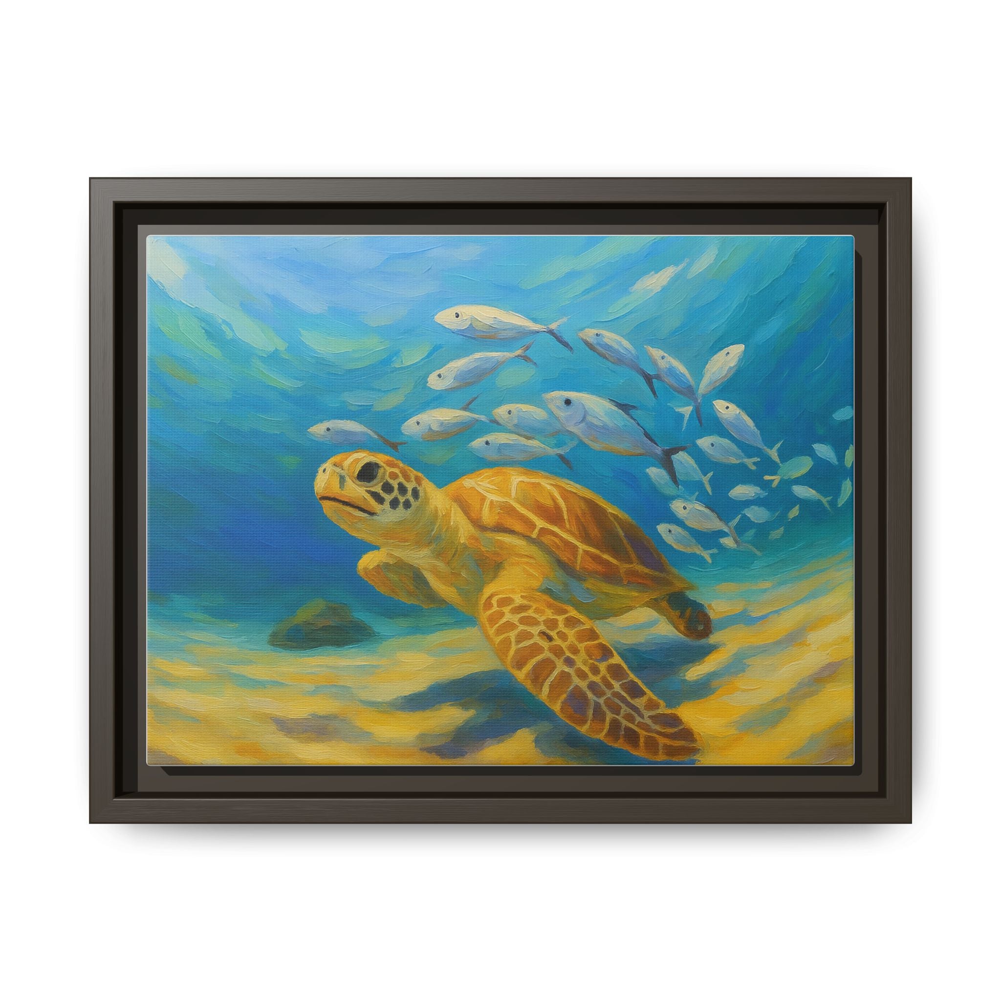 Underwater Sea Turtle life