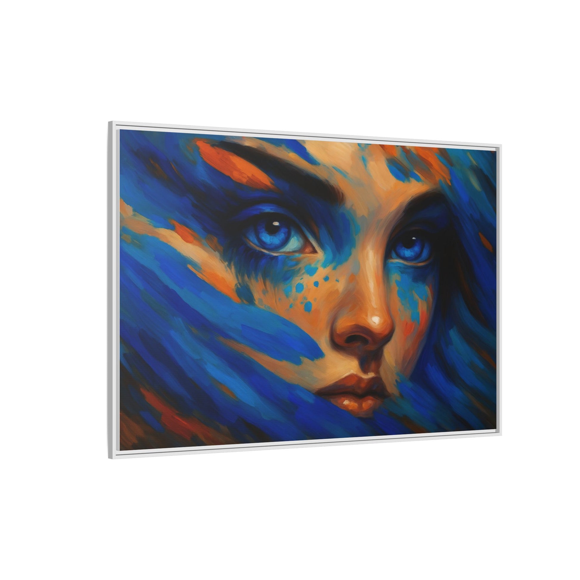 Vibrant Lady Blue Wave