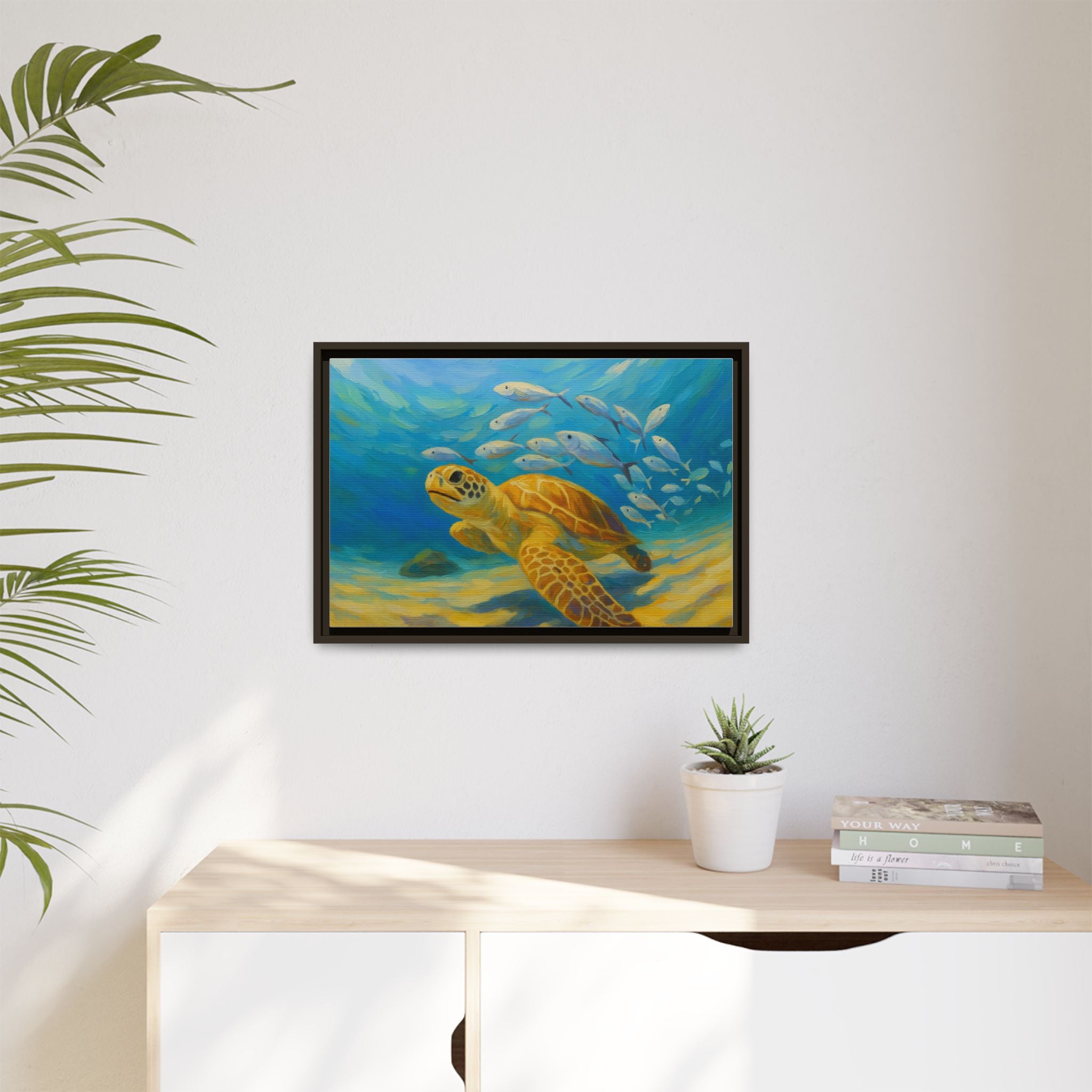 Underwater Sea Turtle life