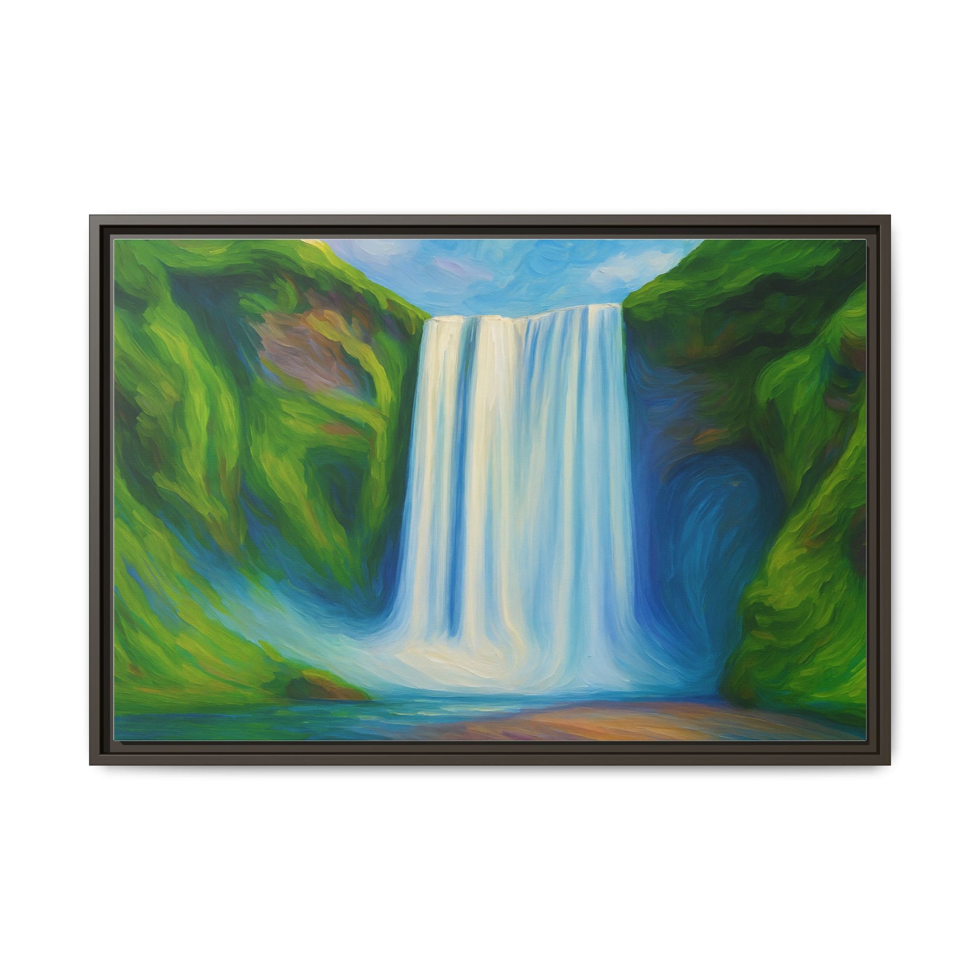 Serene Waterfall 1