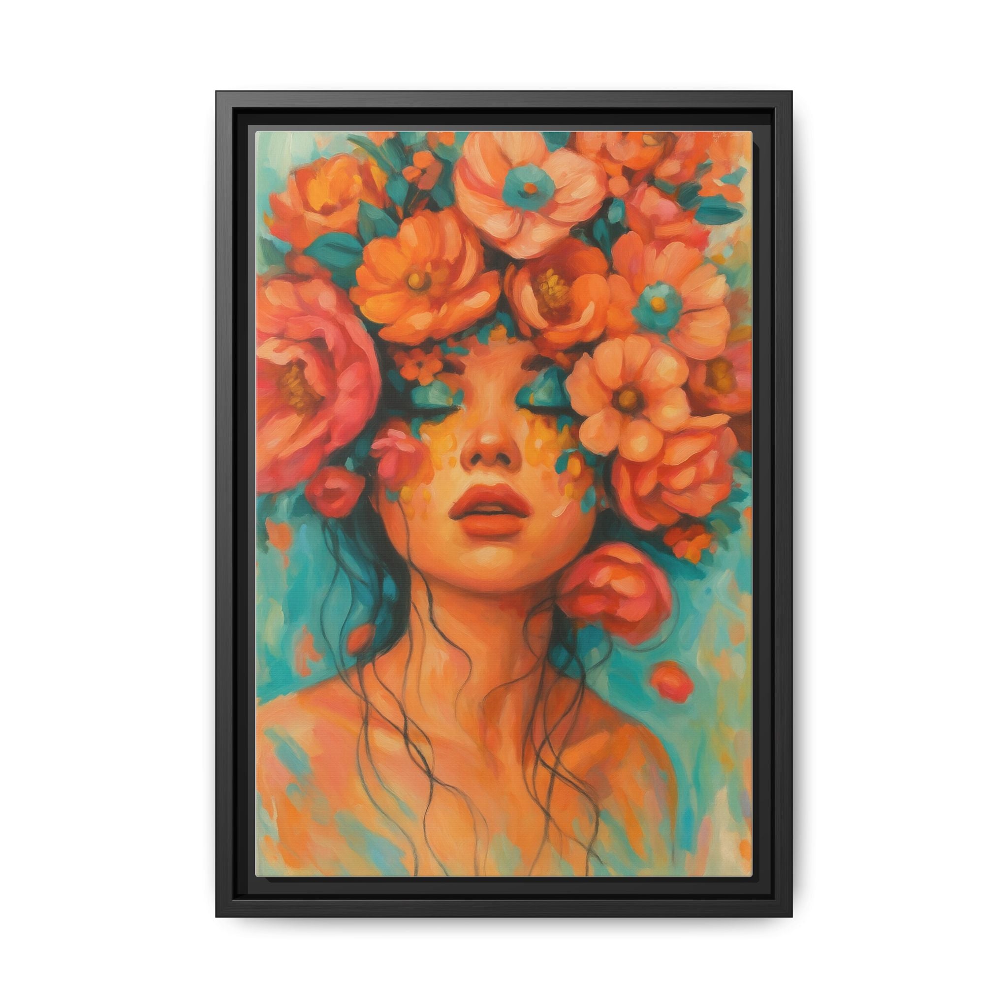 Floral Hair Pink Flowers