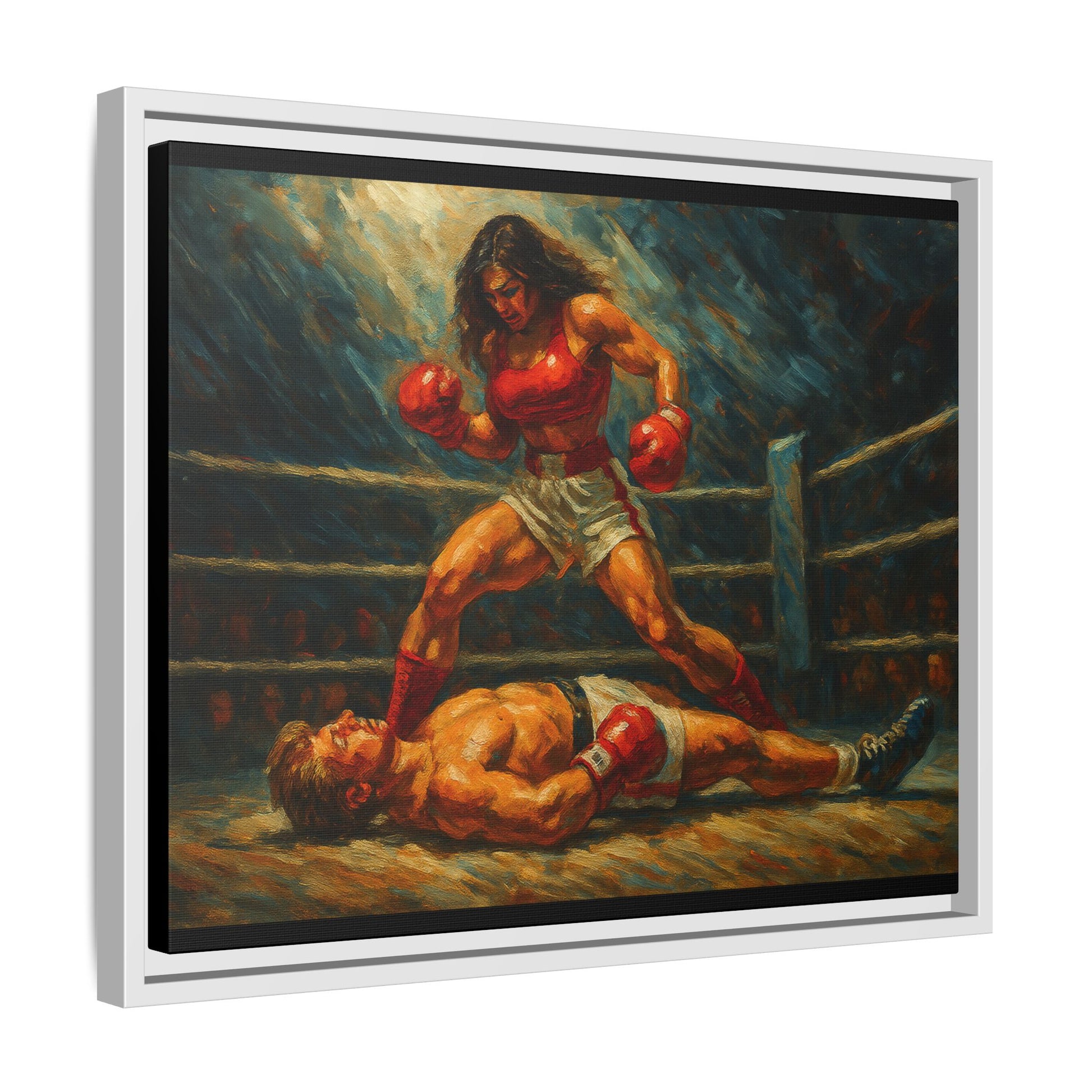 Boxing Lady
