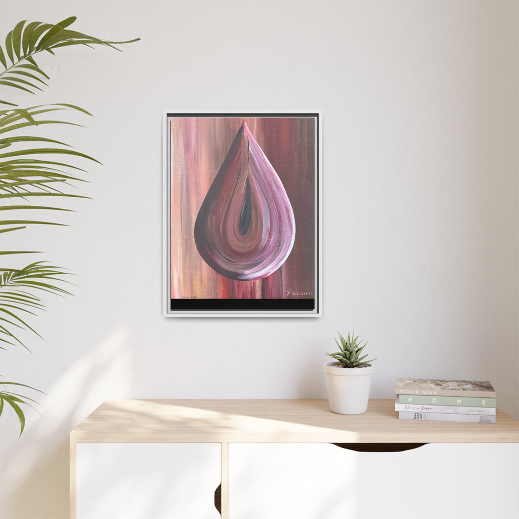 Canvas Art: Purple Rain