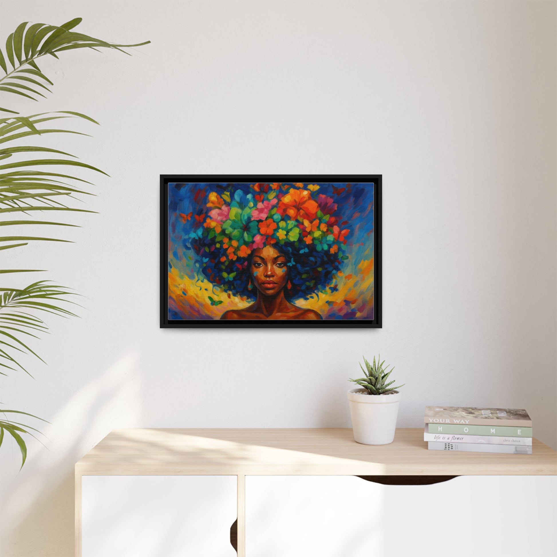 Garden Afro Crown
