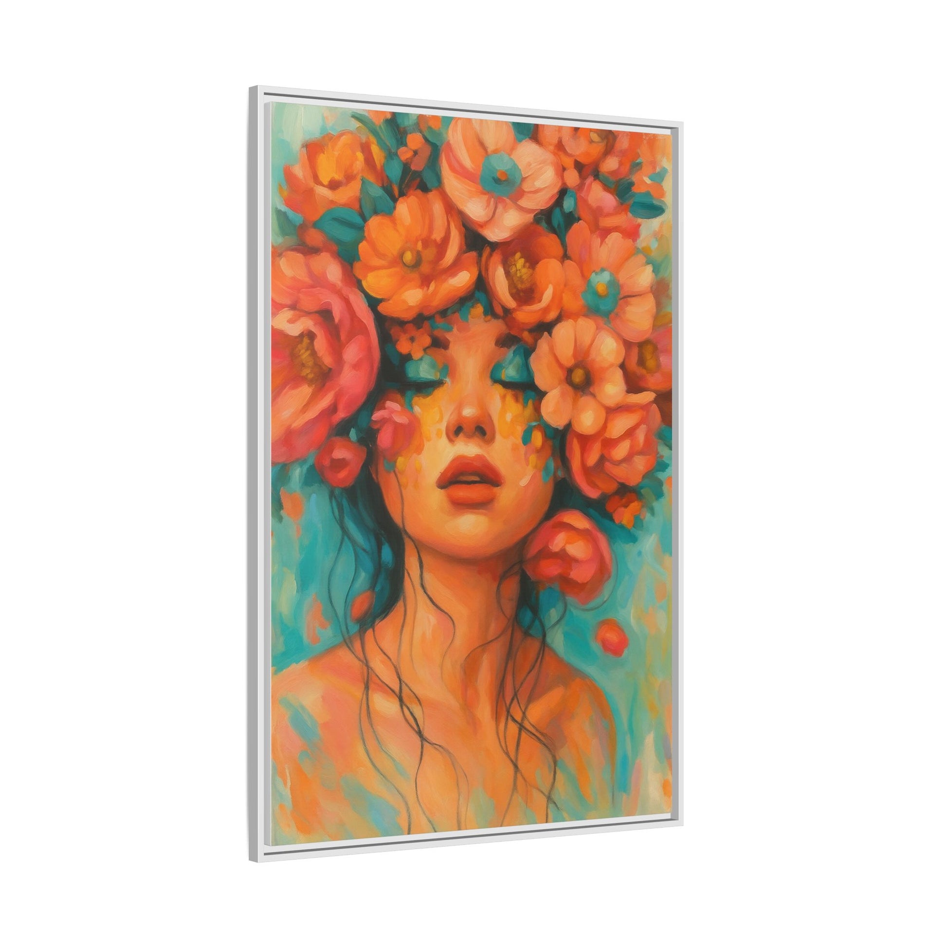 Floral Hair Pink Flowers
