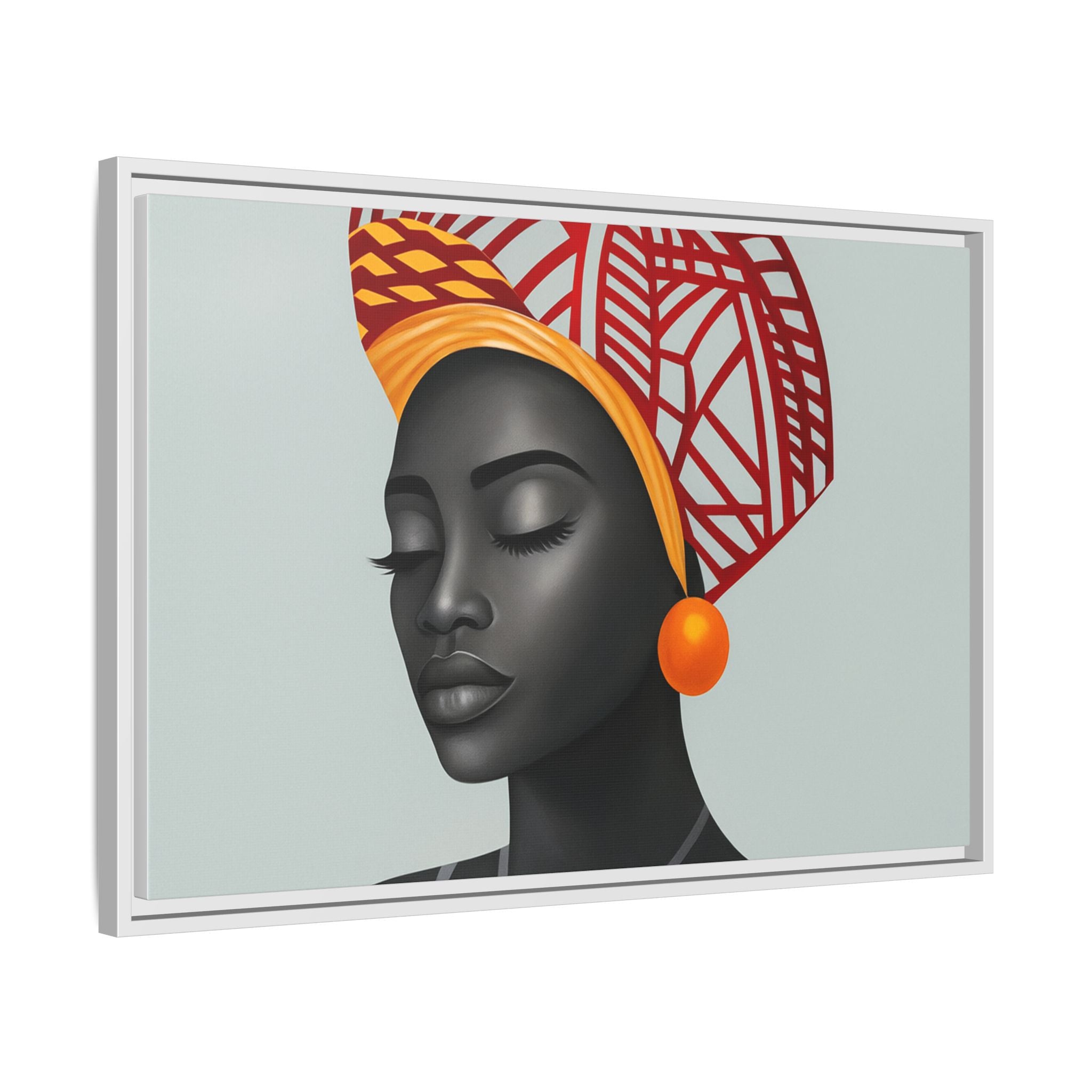 African Woman Humility