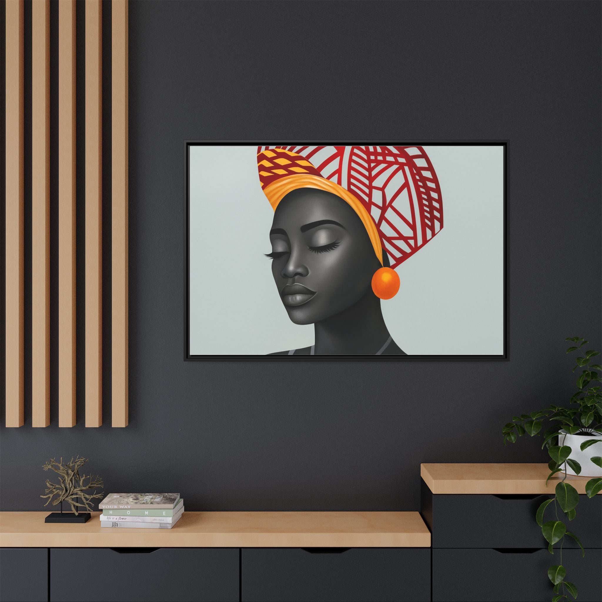 African Woman Humility