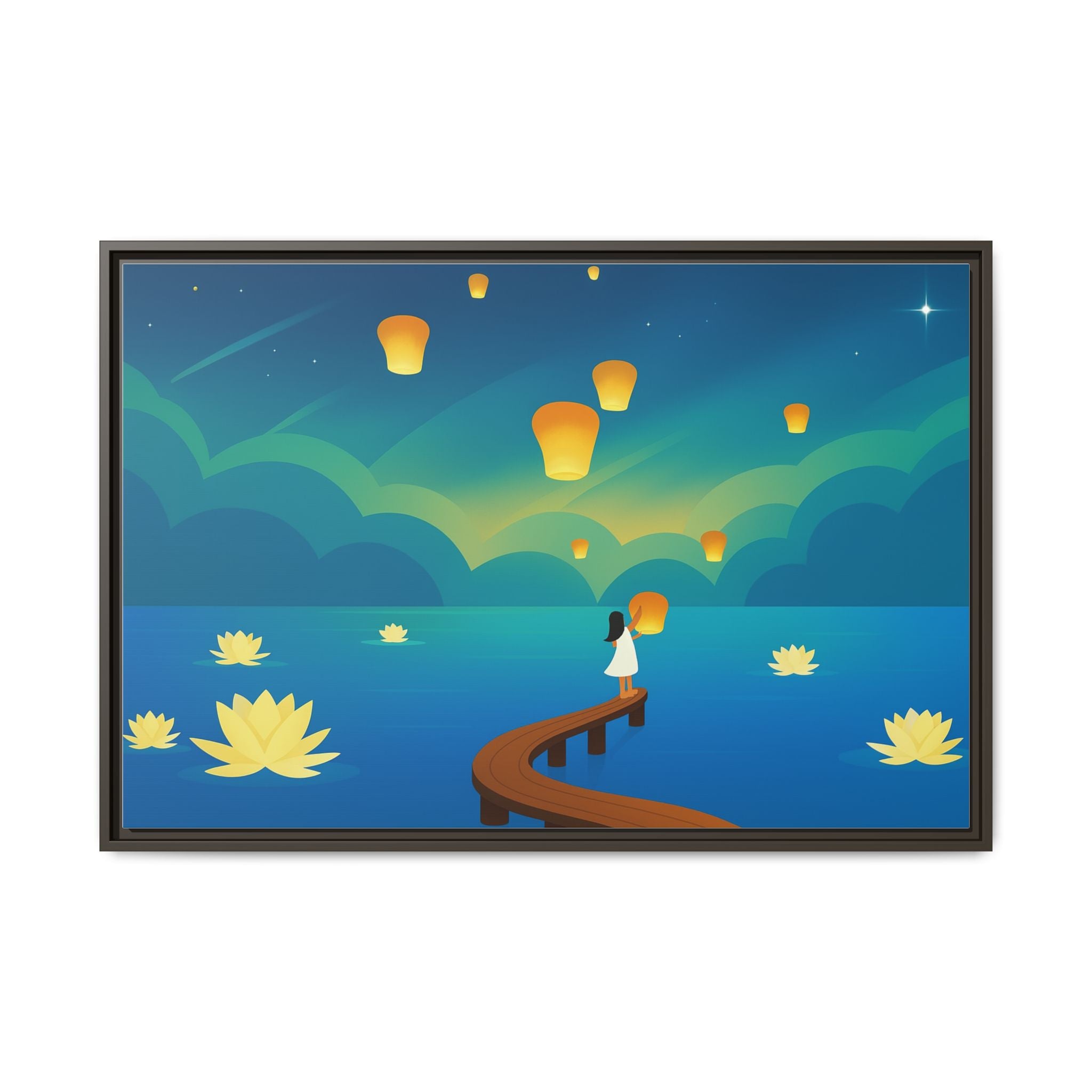 Serene Lantern Dreams