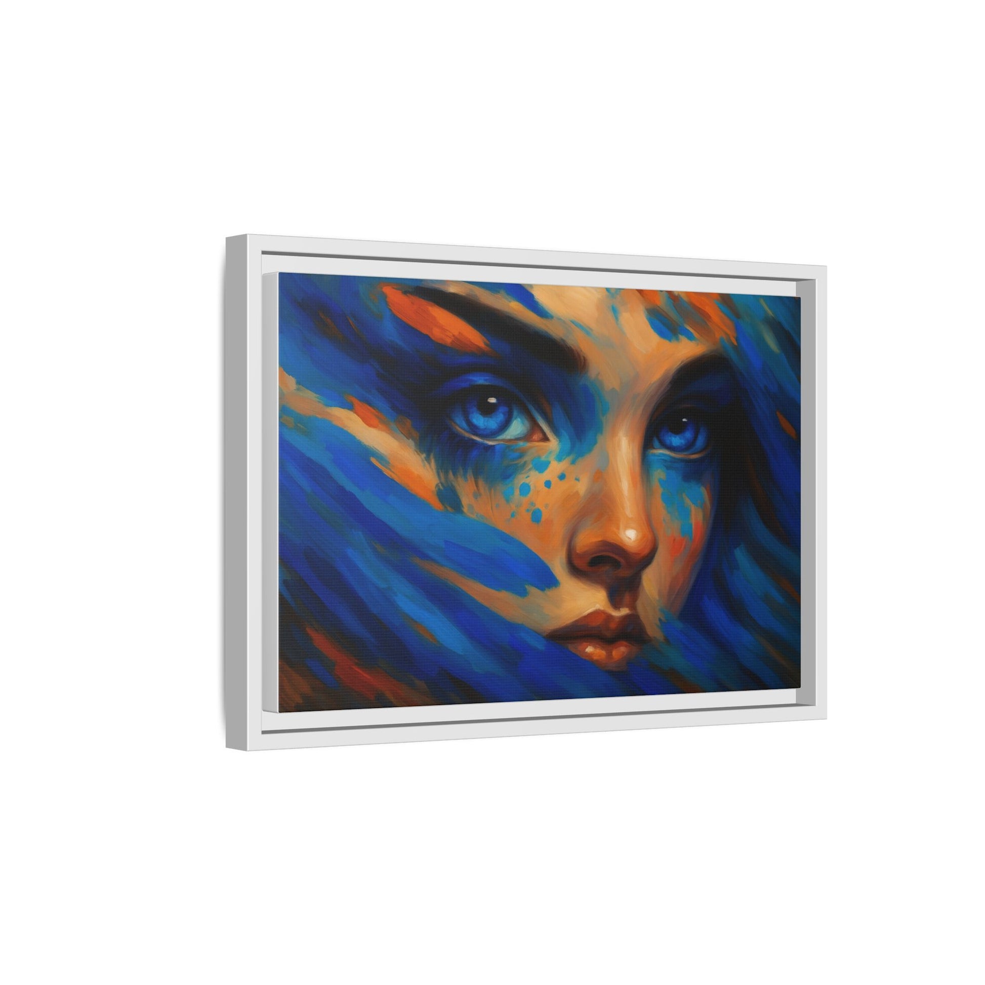 Vibrant Lady Blue Wave