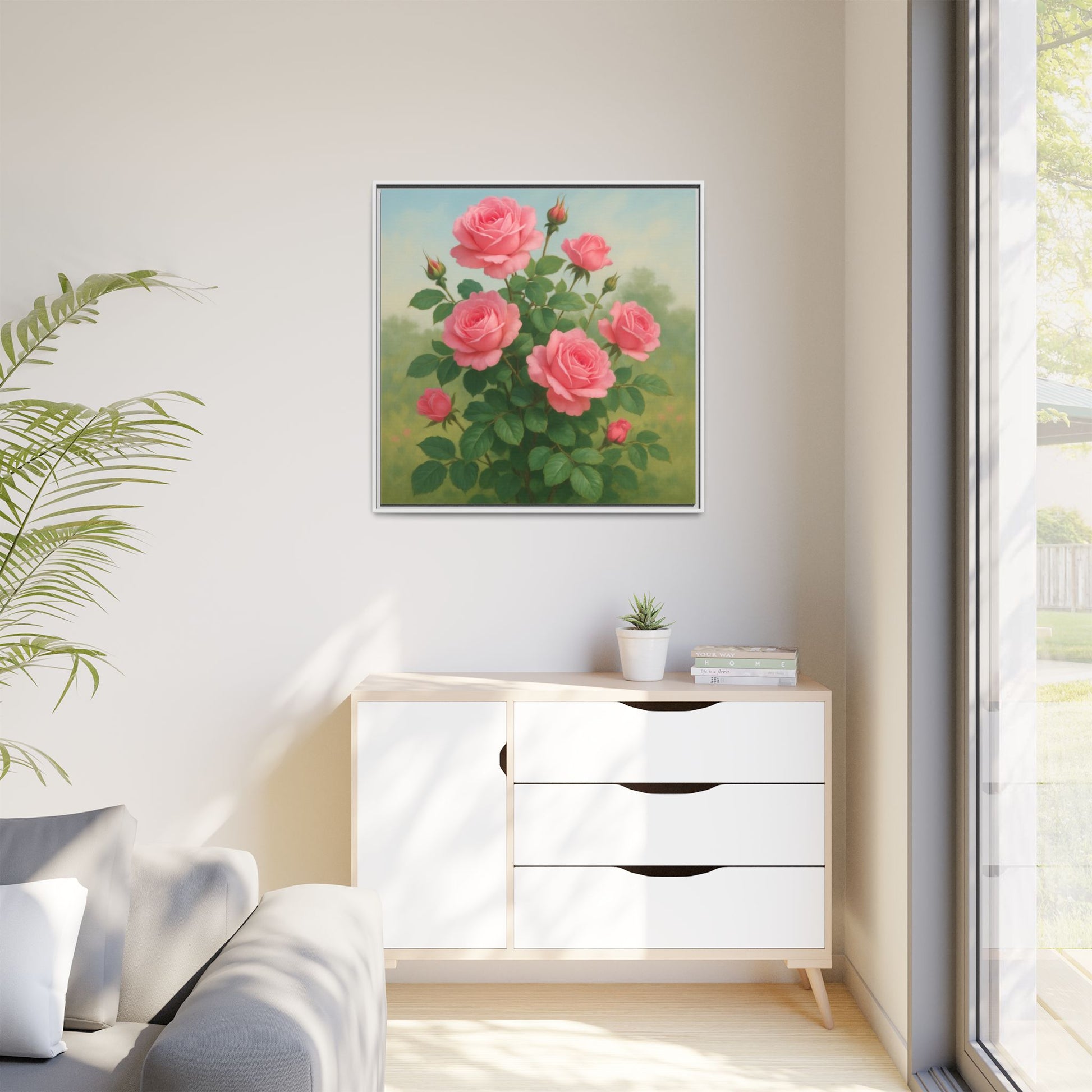 Pink Flower Bush
