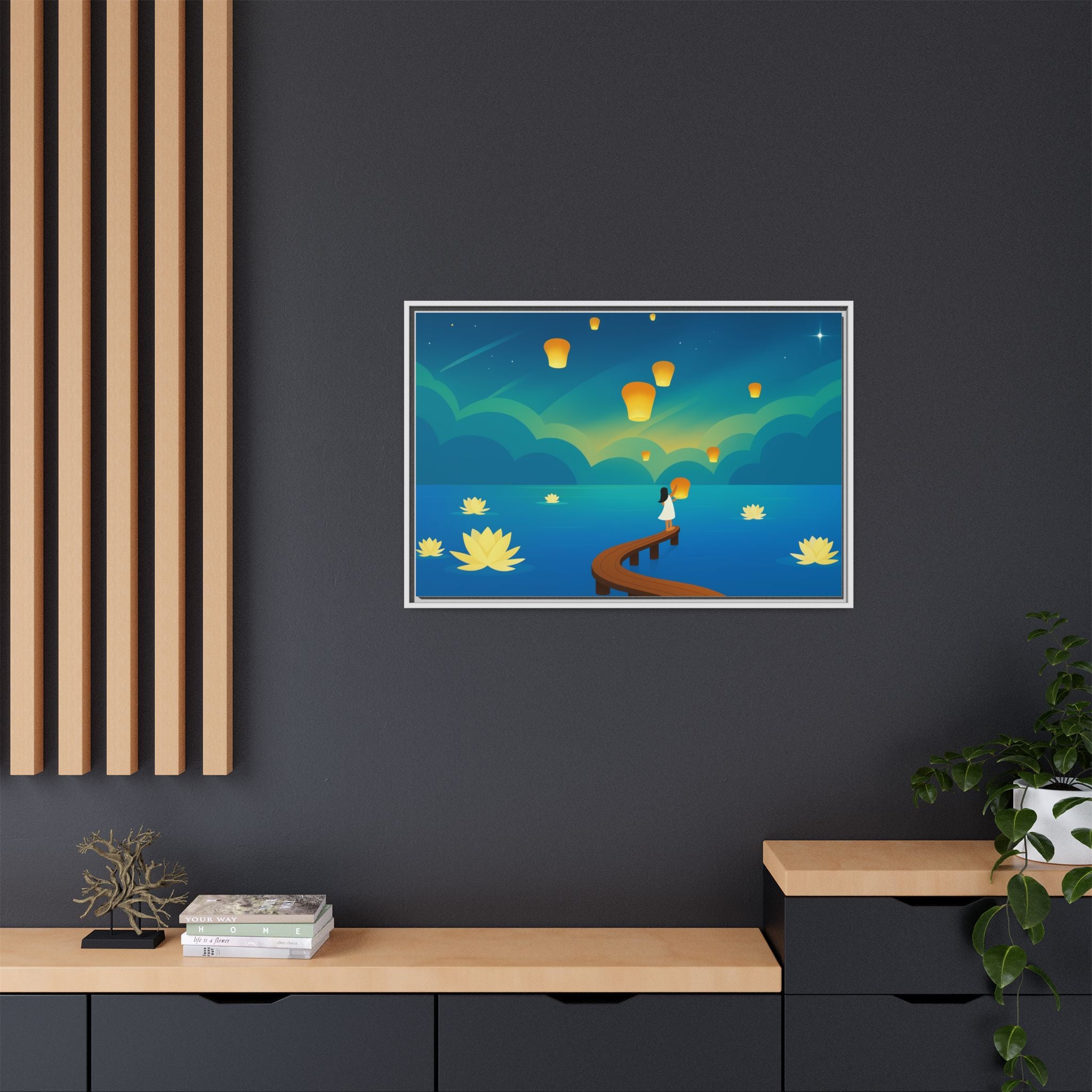 Serene Lantern Dreams