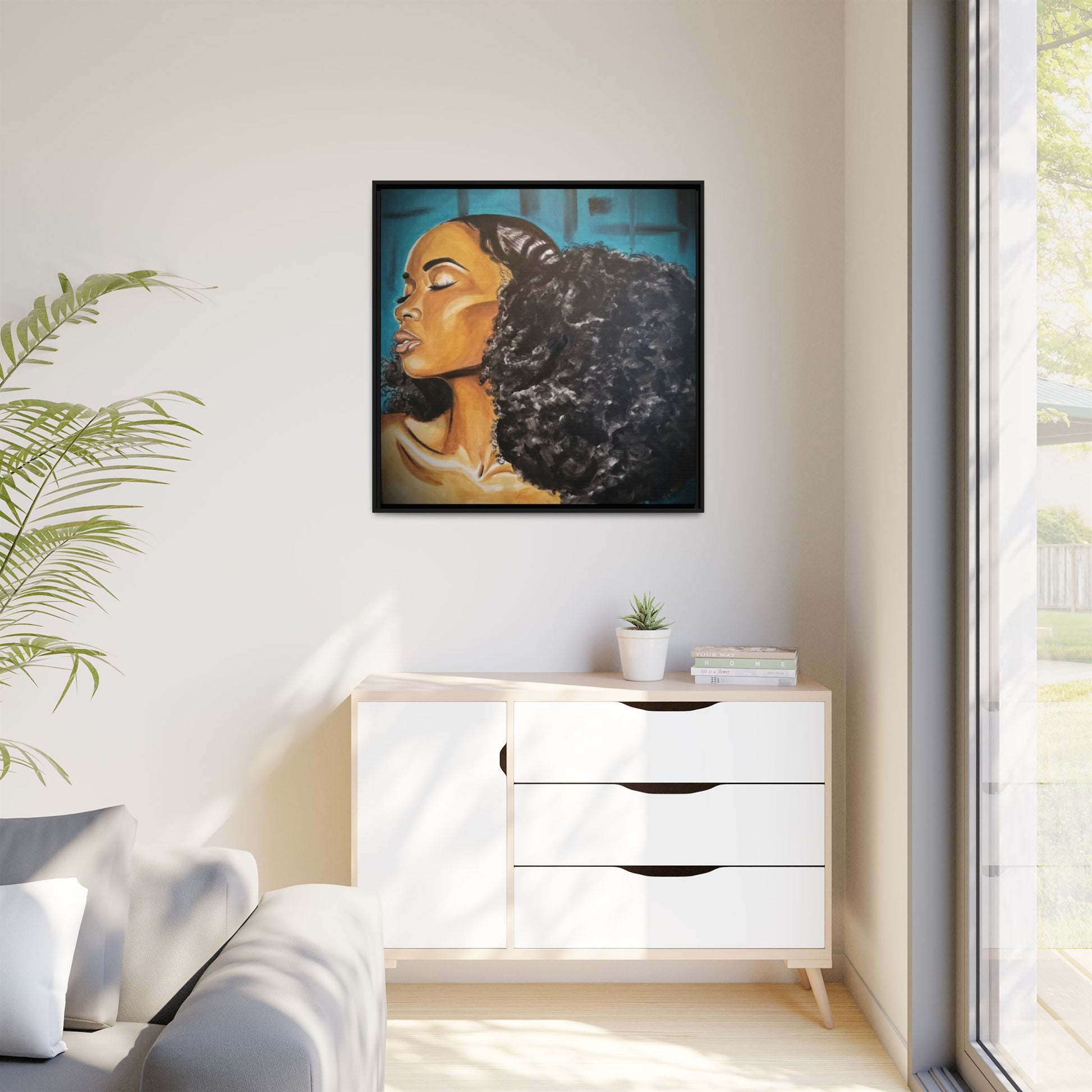 Ethereal Brown Woman