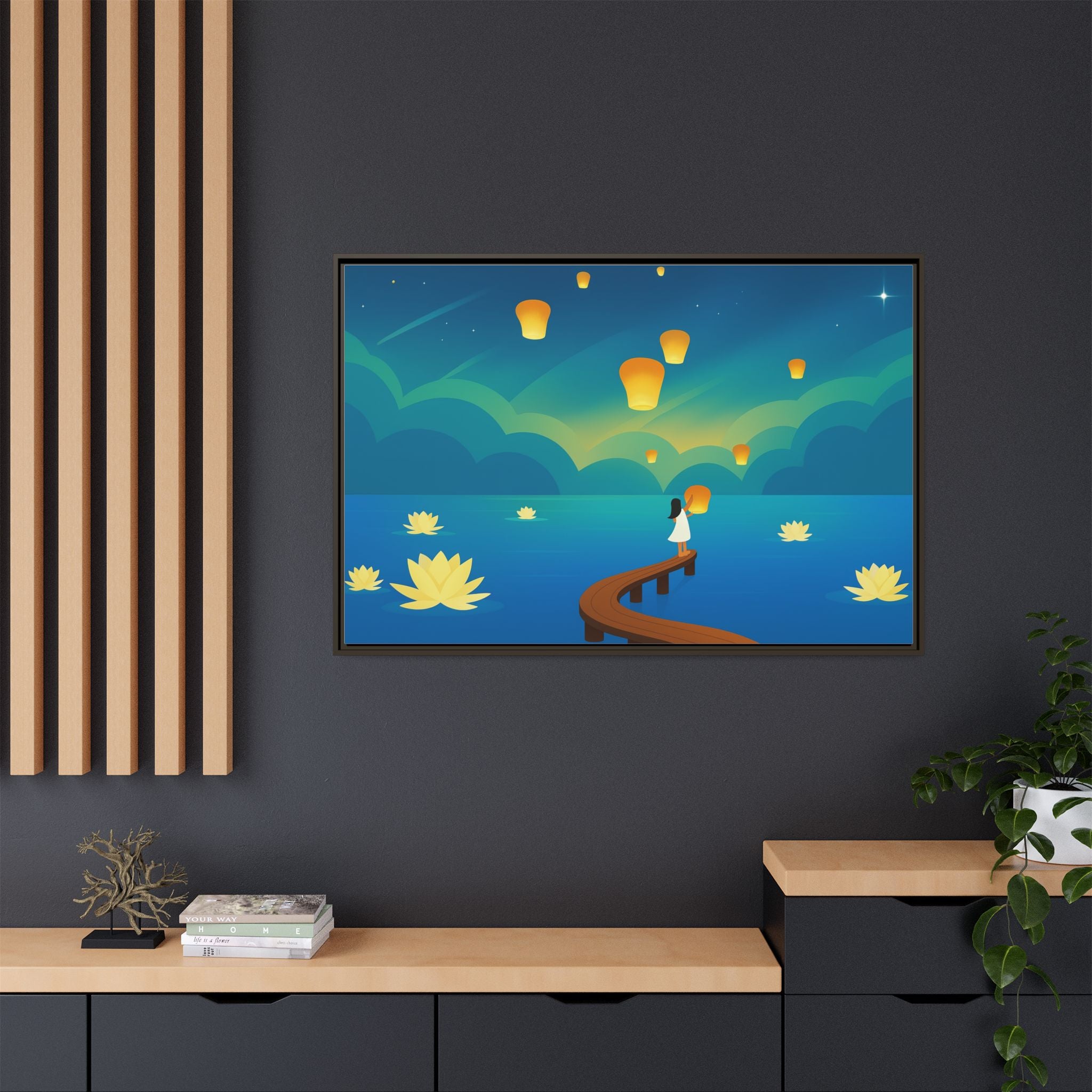 Serene Lantern Dreams